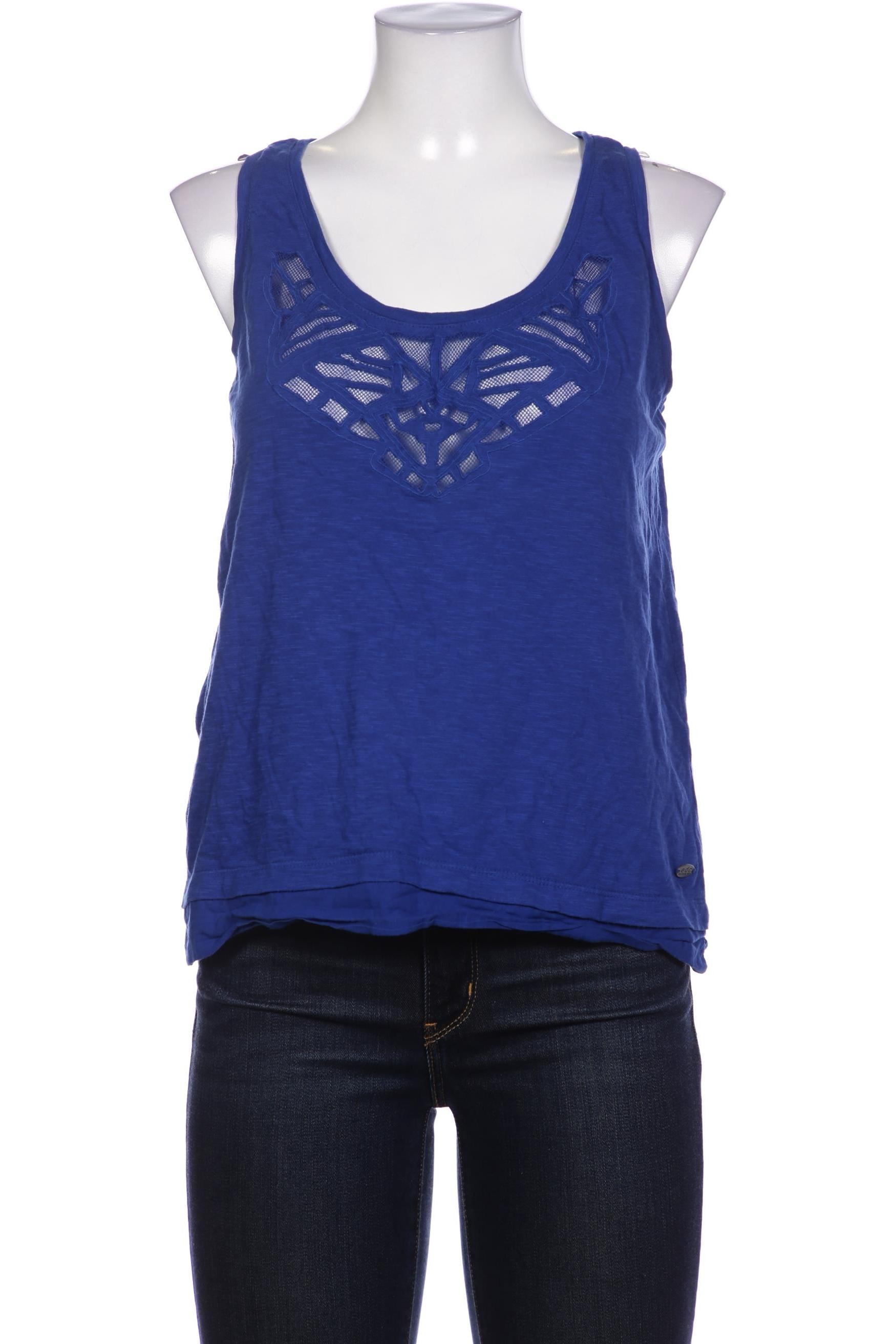 

edc by Esprit Damen Top, blau, Gr. 38