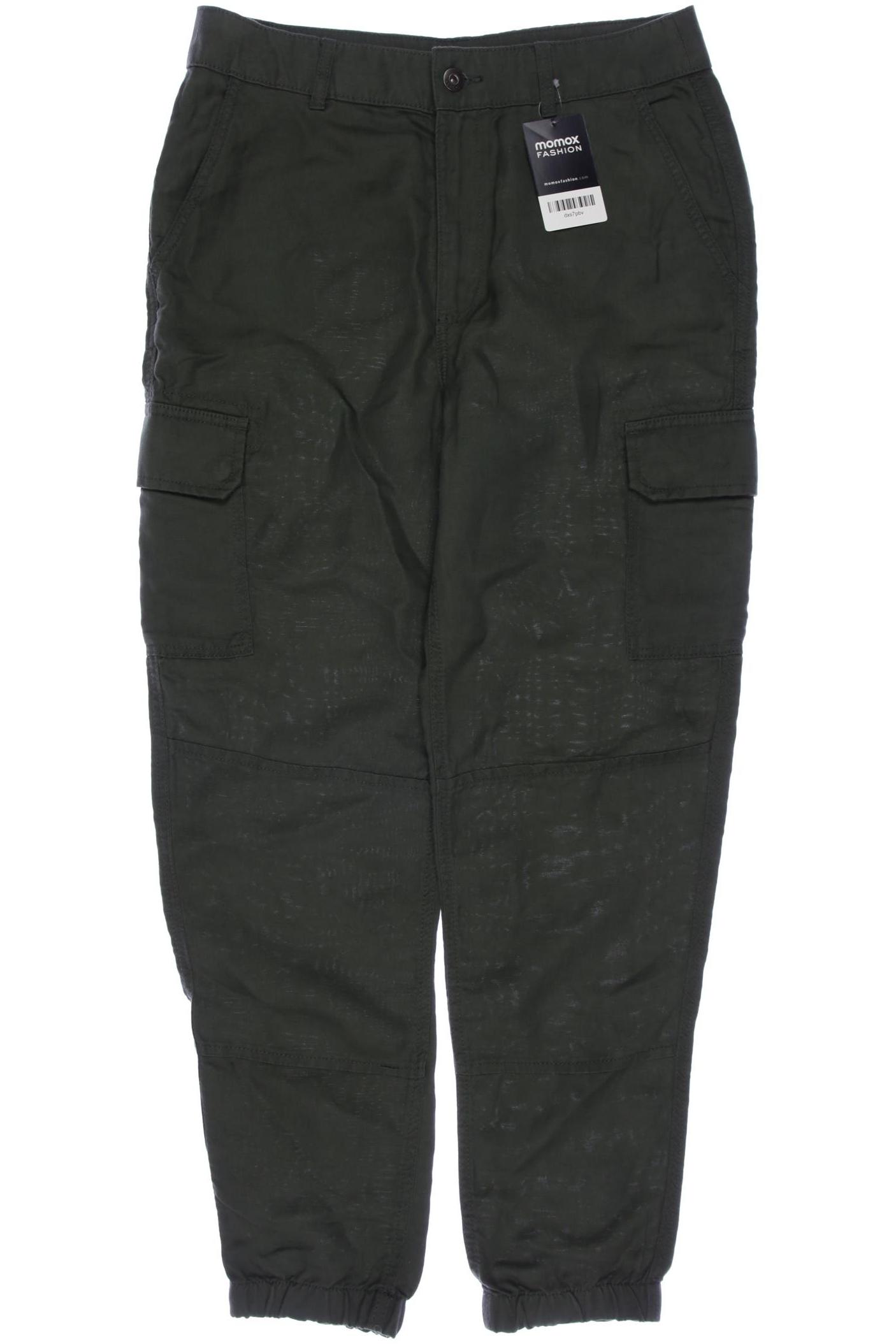 

edc by Esprit Damen Stoffhose, grün, Gr. 36