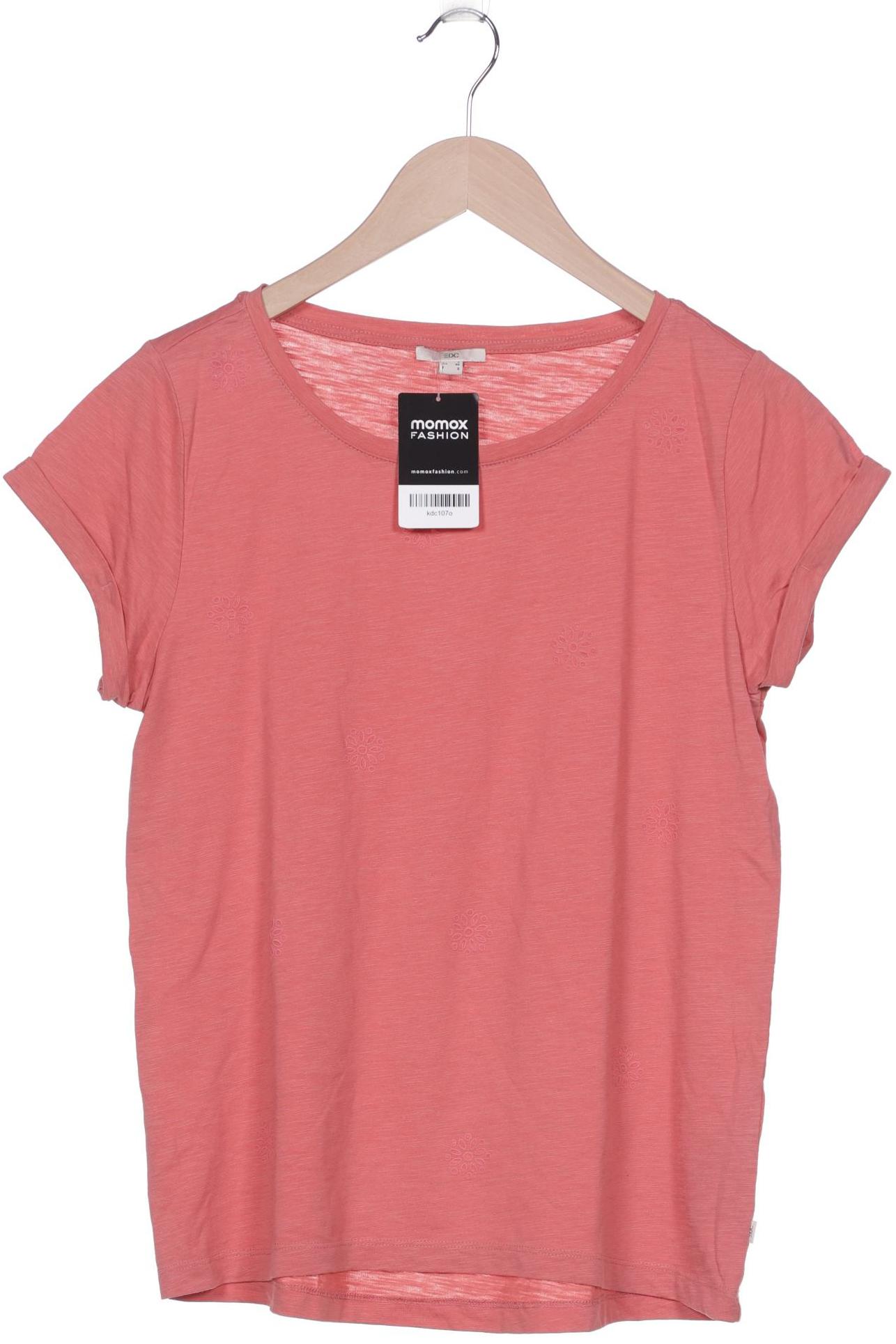 

edc by Esprit Damen T-Shirt, pink, Gr. 34
