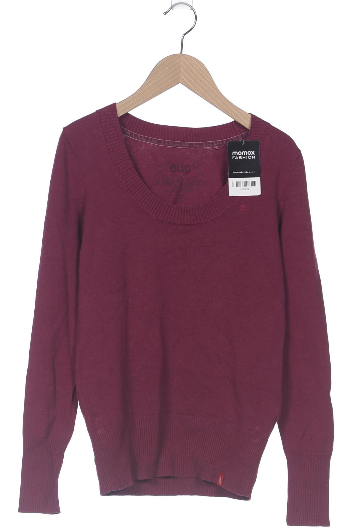 

edc by Esprit Damen Pullover, bordeaux, Gr. 36