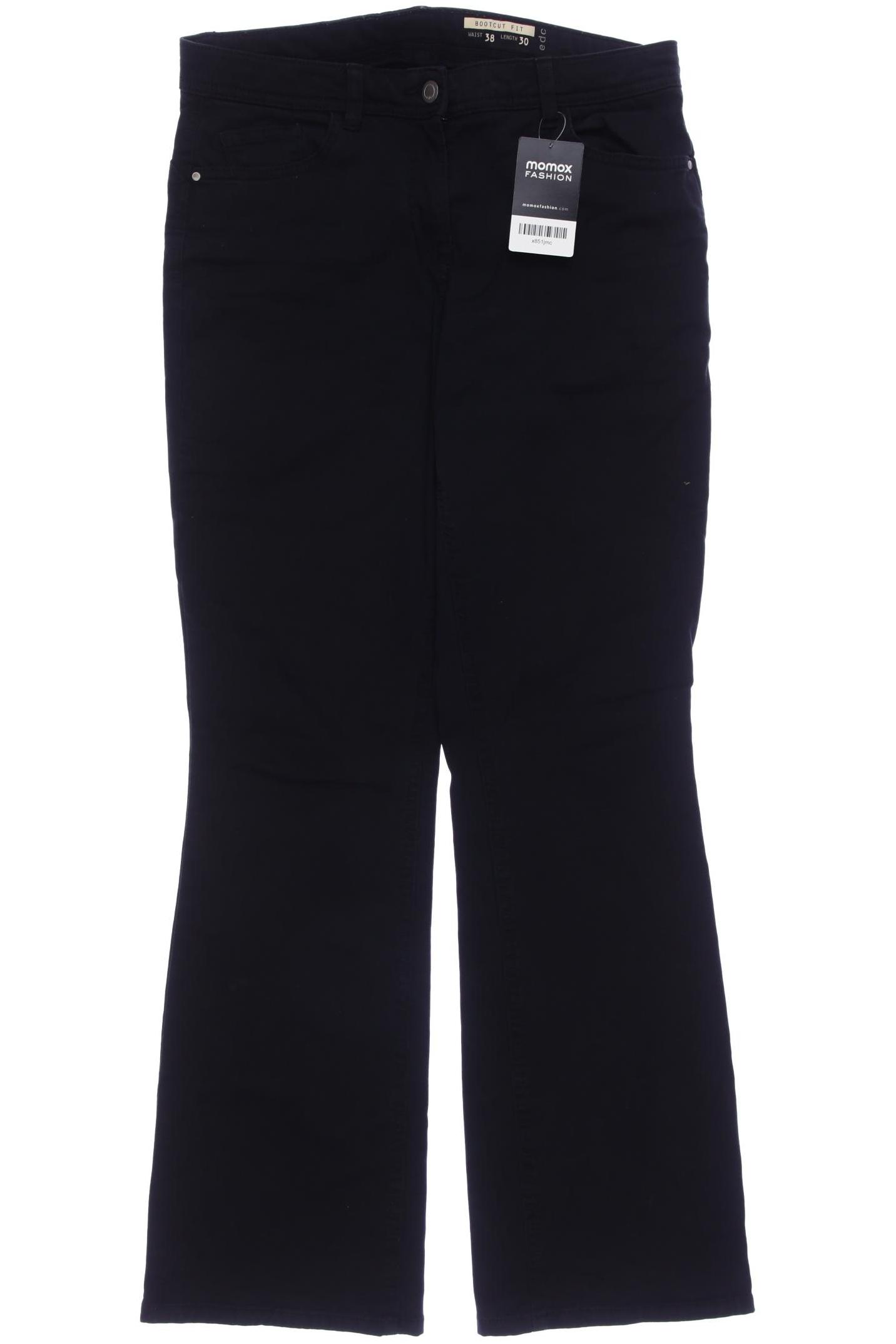 

edc by Esprit Damen Jeans, schwarz, Gr. 38
