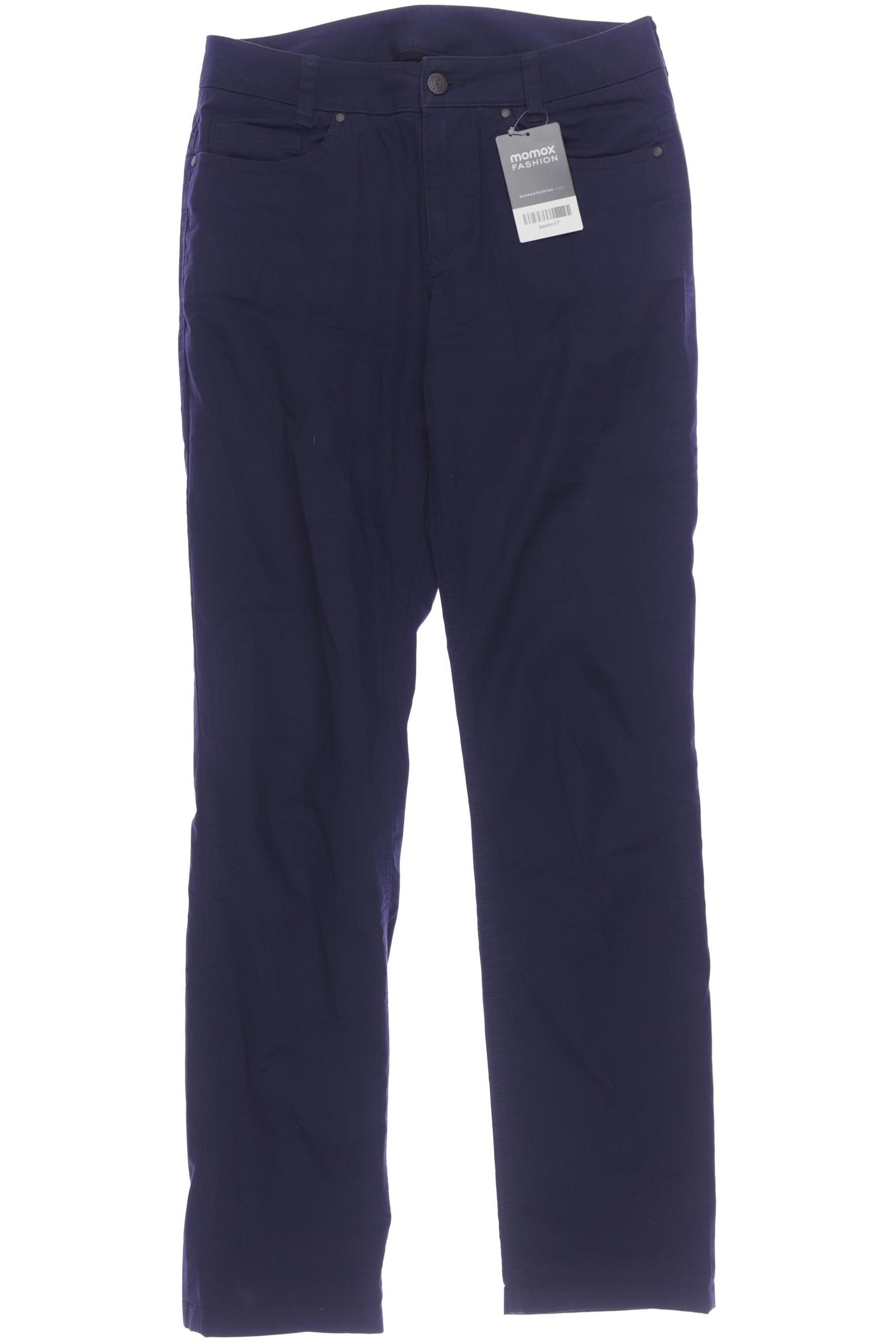 

edc by Esprit Damen Stoffhose, marineblau, Gr. 34
