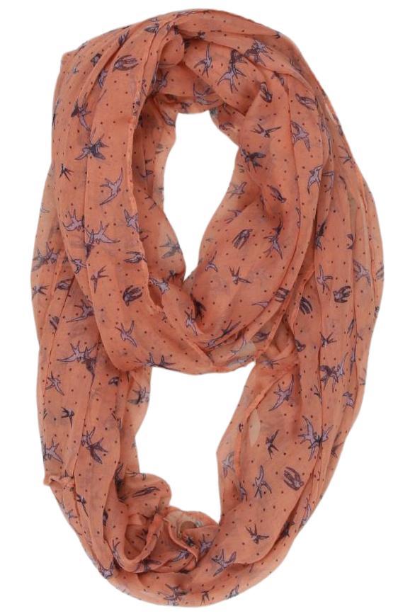 

edc by Esprit Damen Schal, orange, Gr.