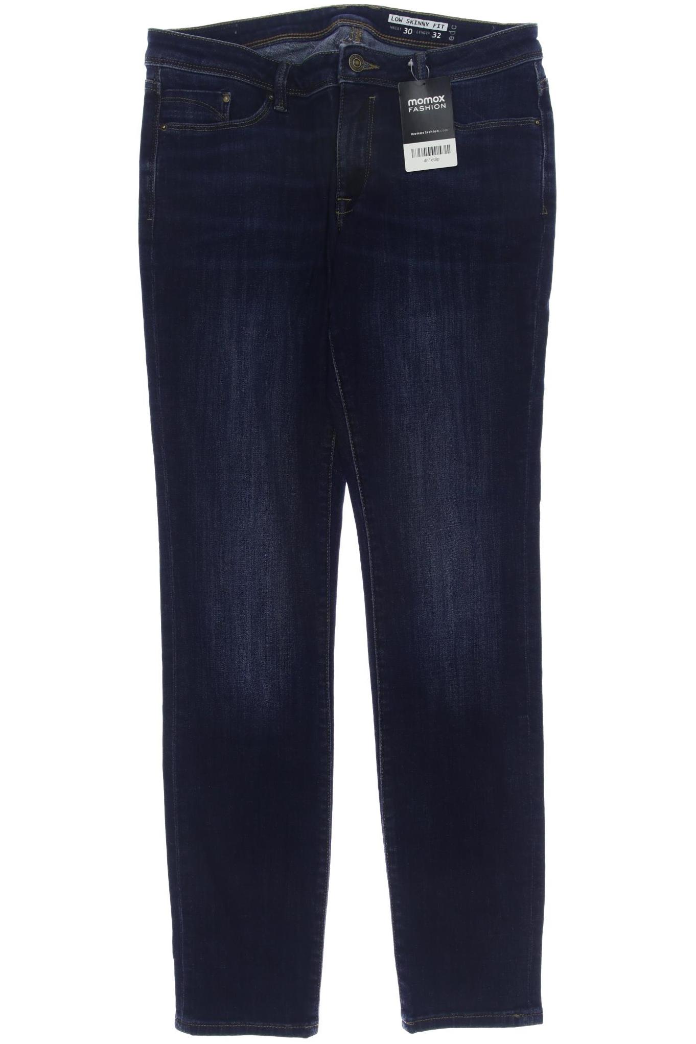 

edc by Esprit Damen Jeans, marineblau, Gr. 30