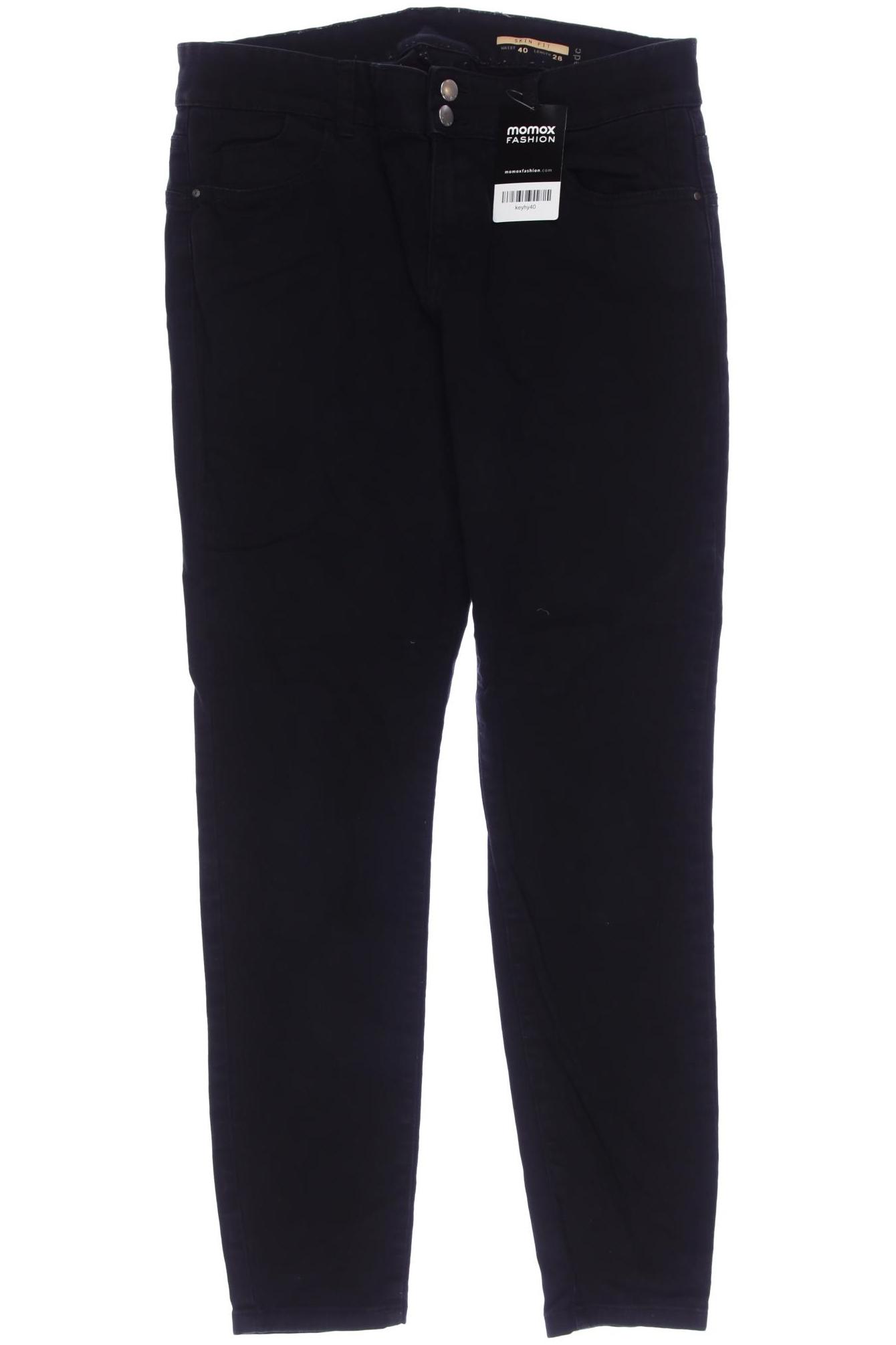 

edc by Esprit Damen Jeans, schwarz, Gr. 40