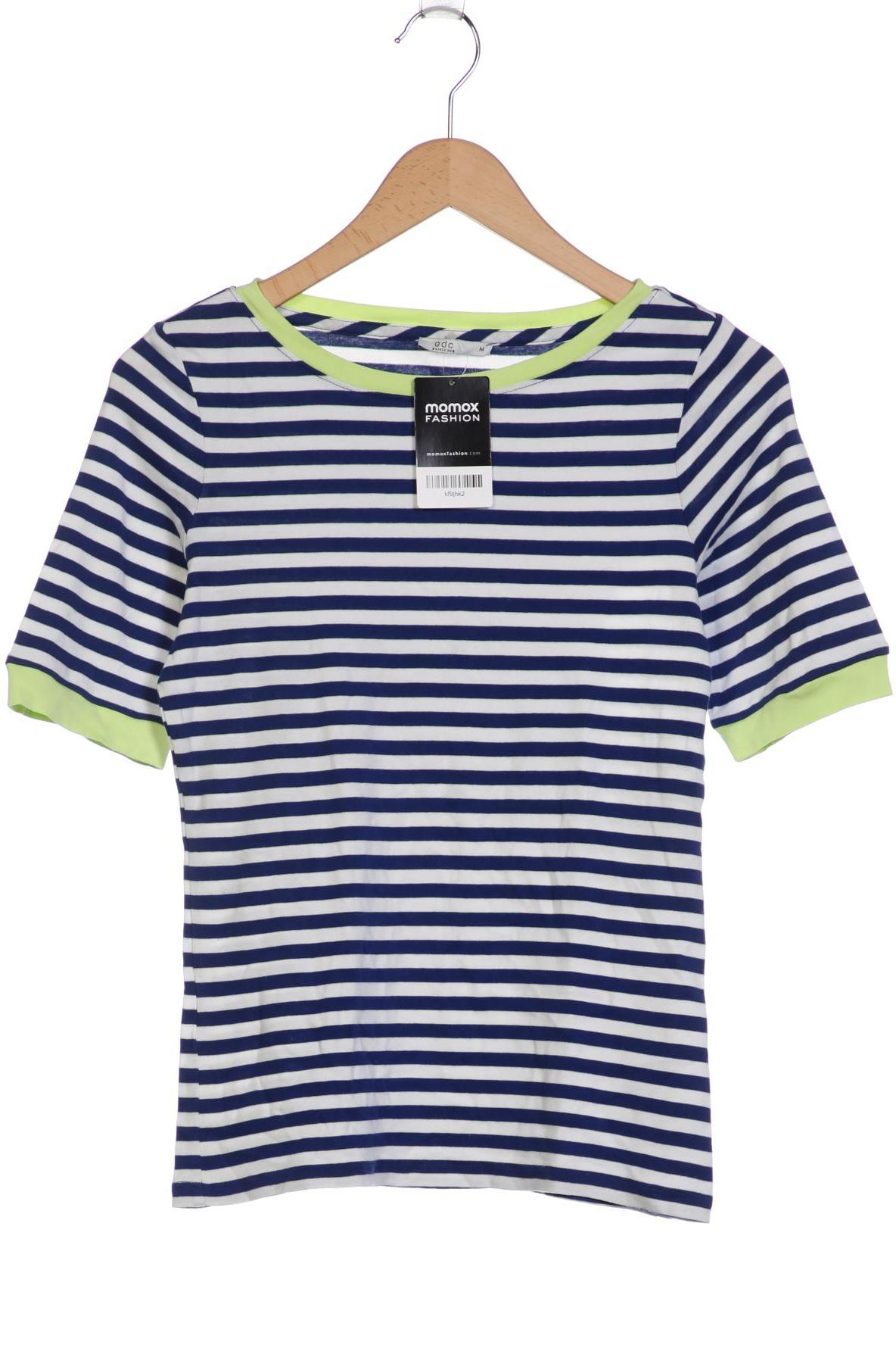 

edc by Esprit Damen T-Shirt, marineblau, Gr. 38