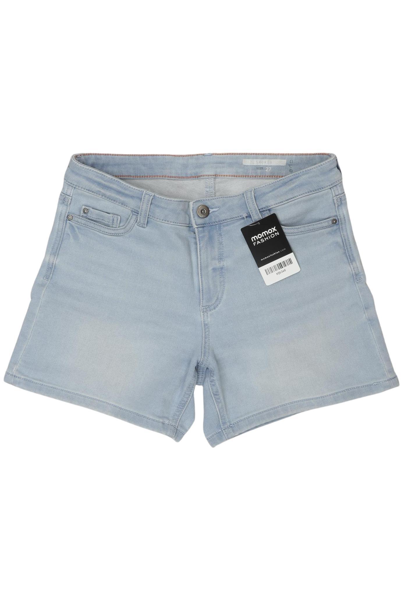 

edc by Esprit Damen Shorts, hellblau, Gr. 27