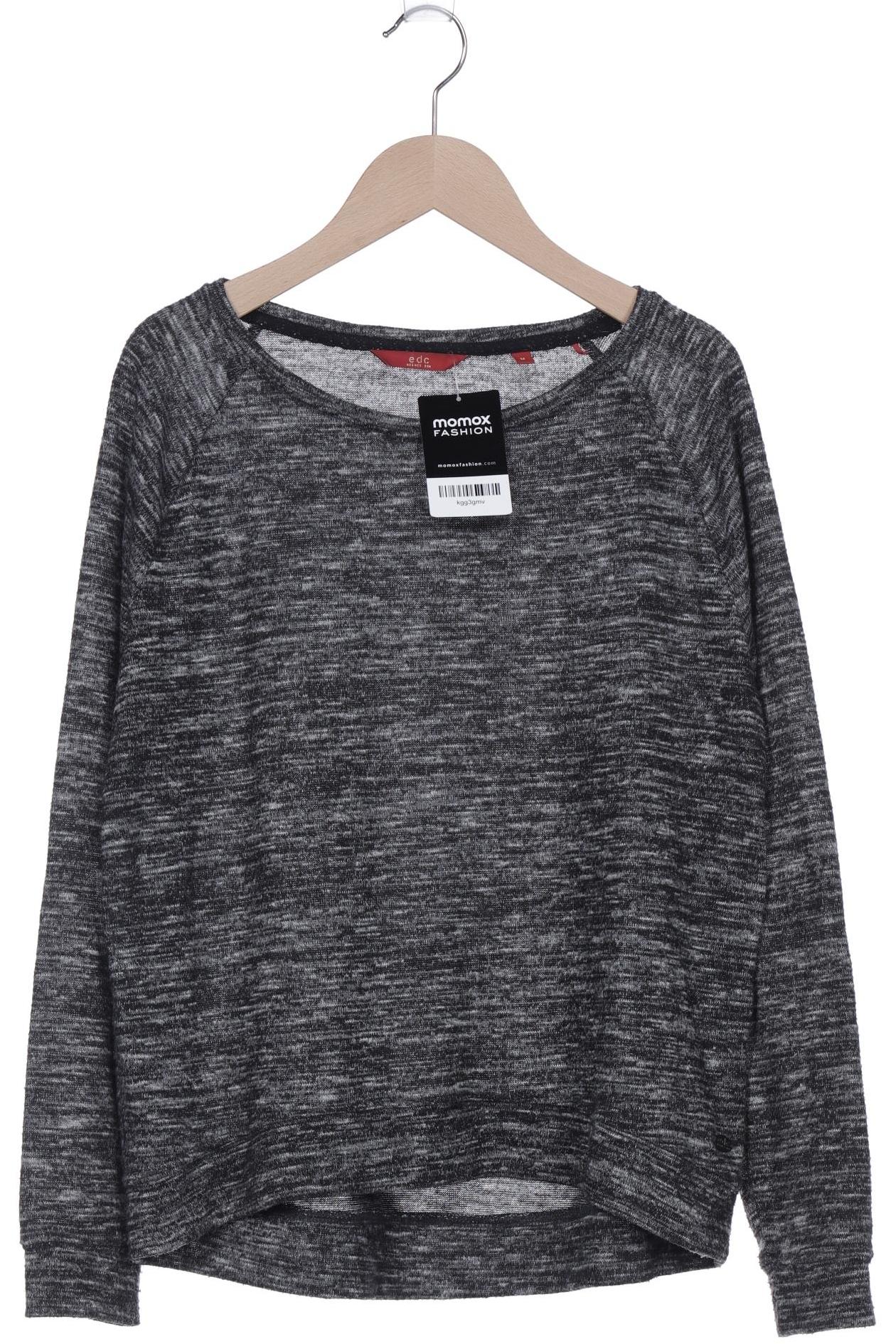 

edc by Esprit Damen Pullover, grau, Gr. 38