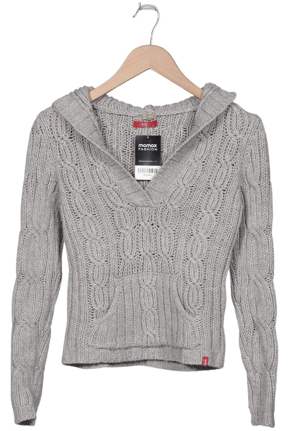 

edc by Esprit Damen Pullover, grau, Gr. 36