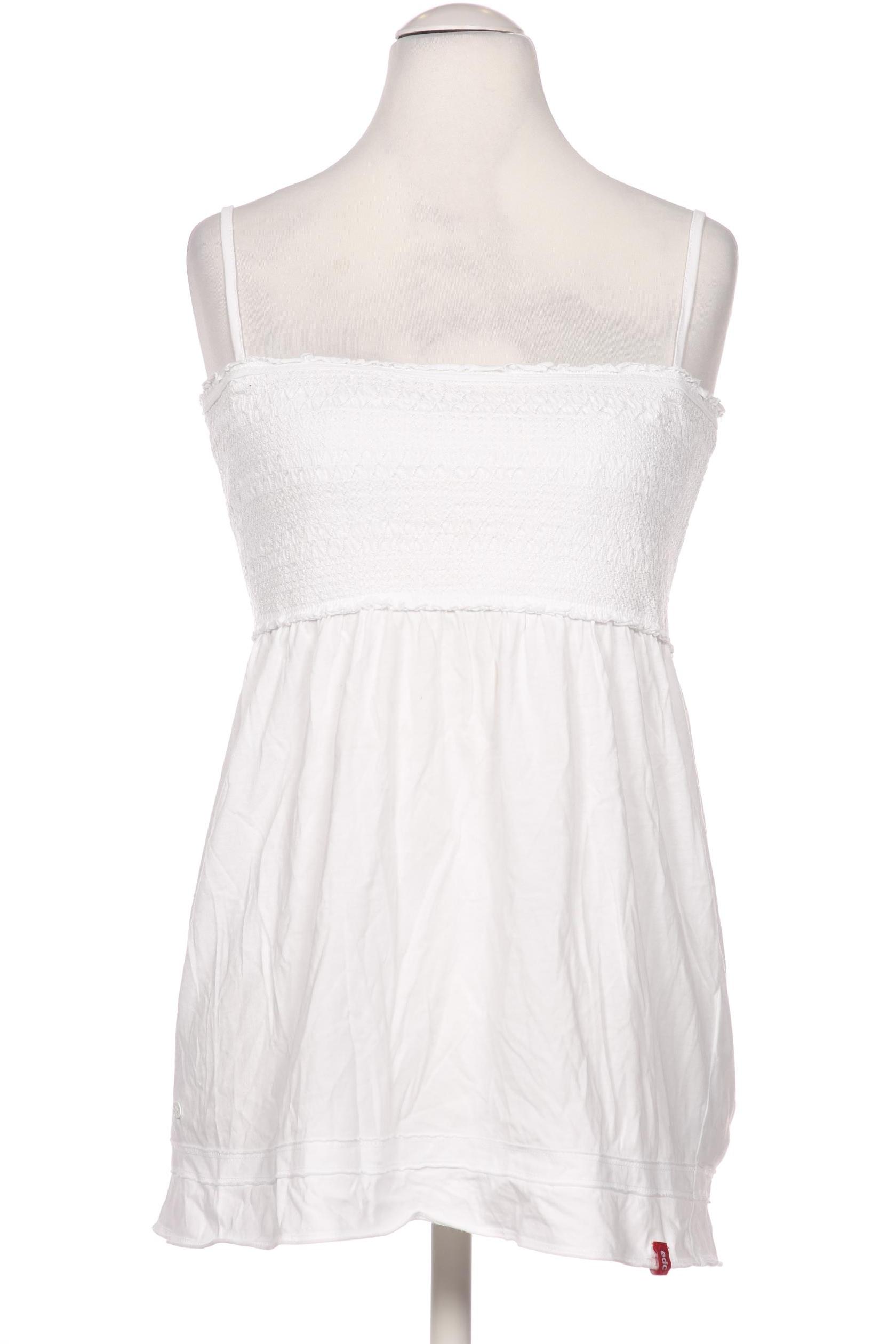 

edc by Esprit Damen Top, weiß, Gr. 36