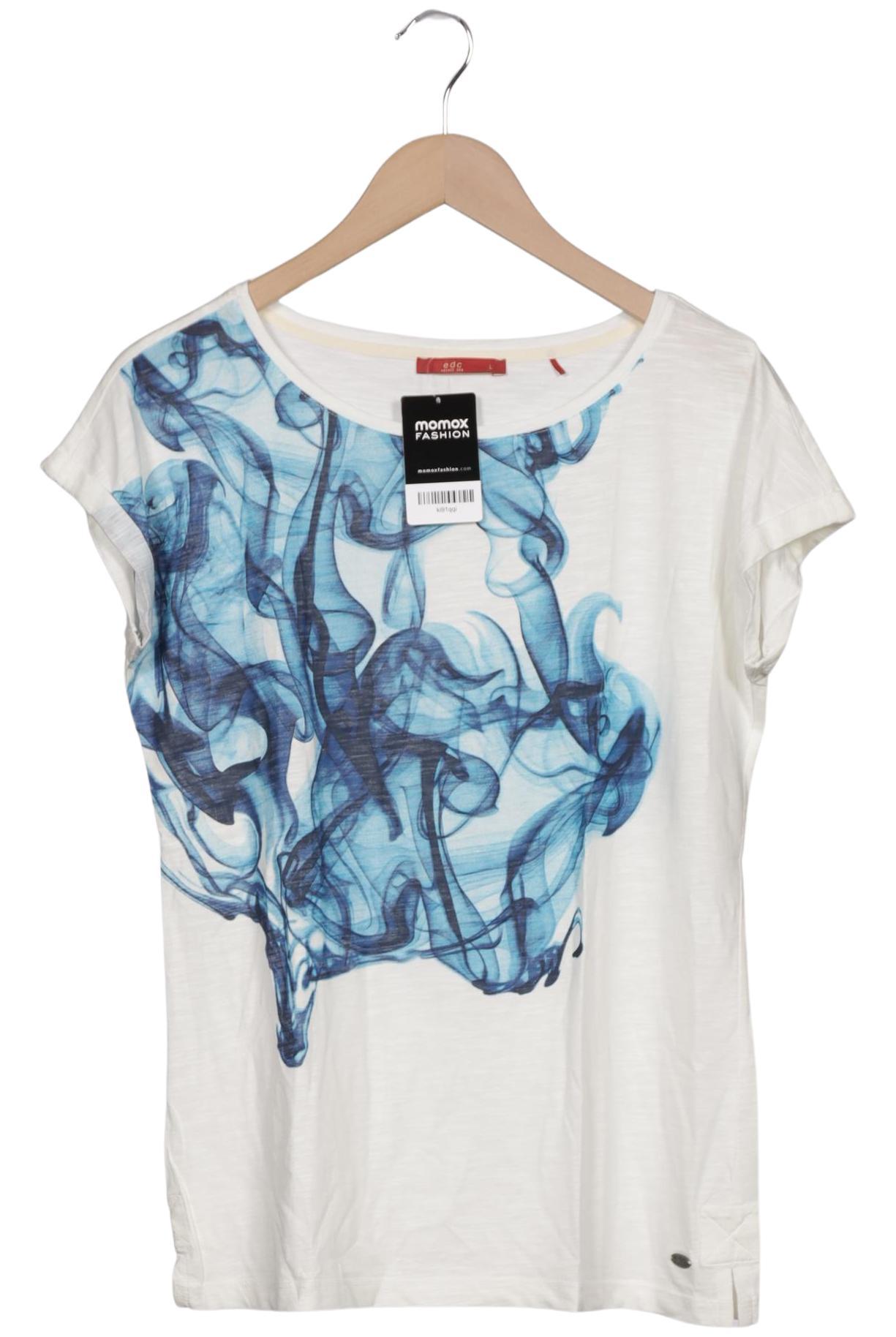 

edc by Esprit Damen T-Shirt, mehrfarbig, Gr. 42