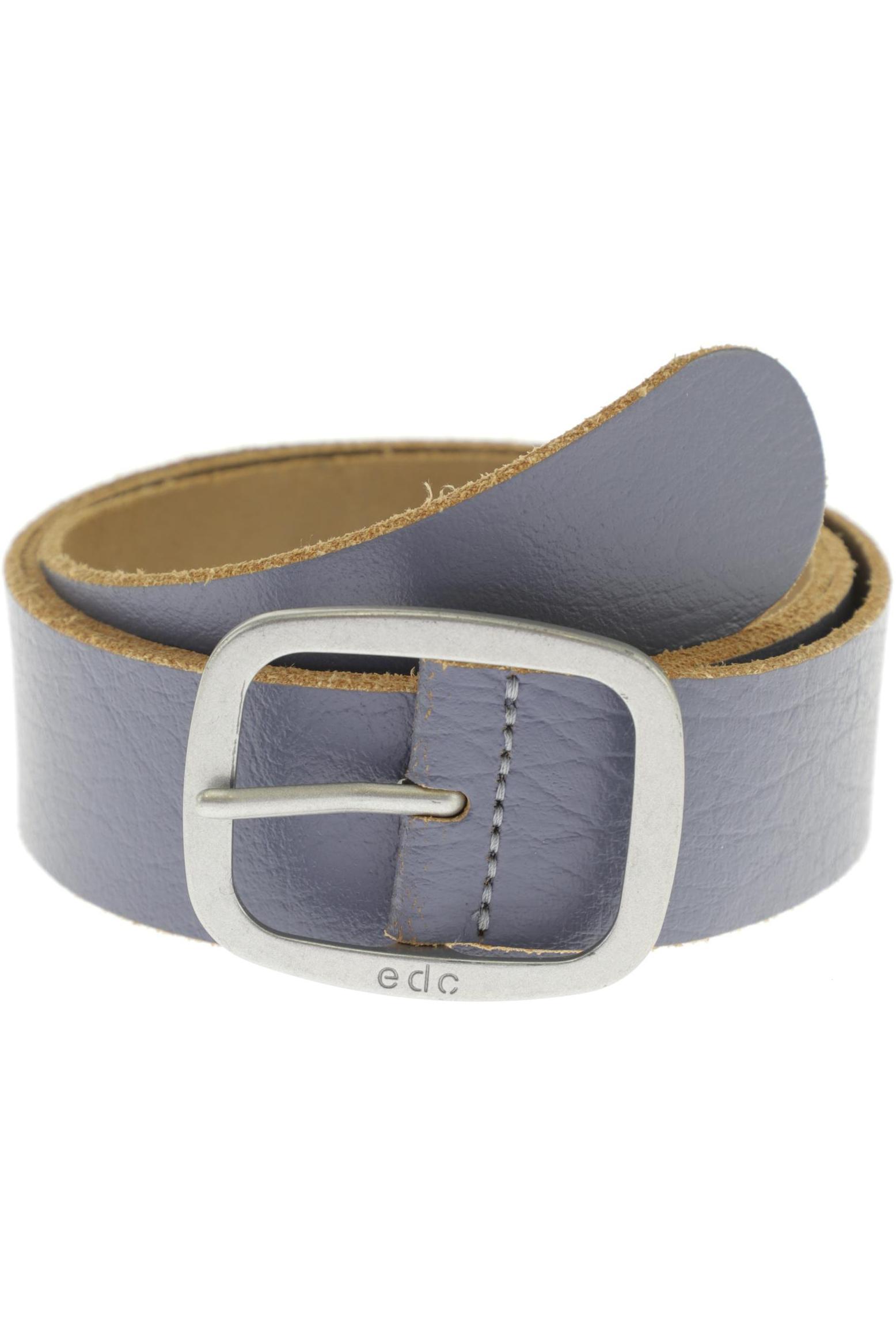 

edc by Esprit Damen Gürtel, blau, Gr. 100