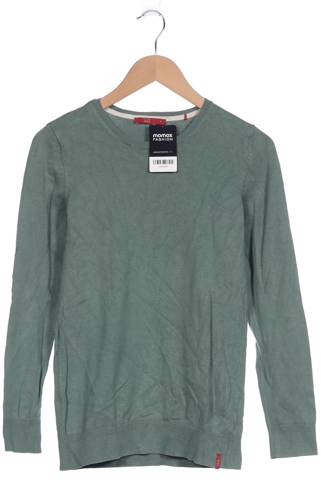 

edc by Esprit Damen Pullover, grün, Gr. 38