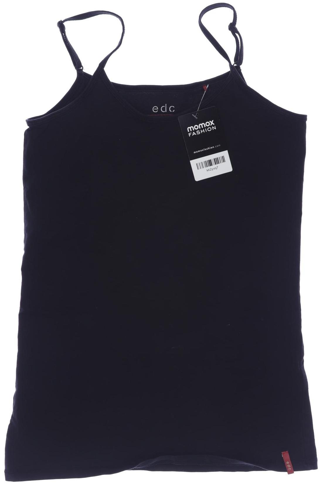 

edc by Esprit Damen Top, schwarz, Gr. 38