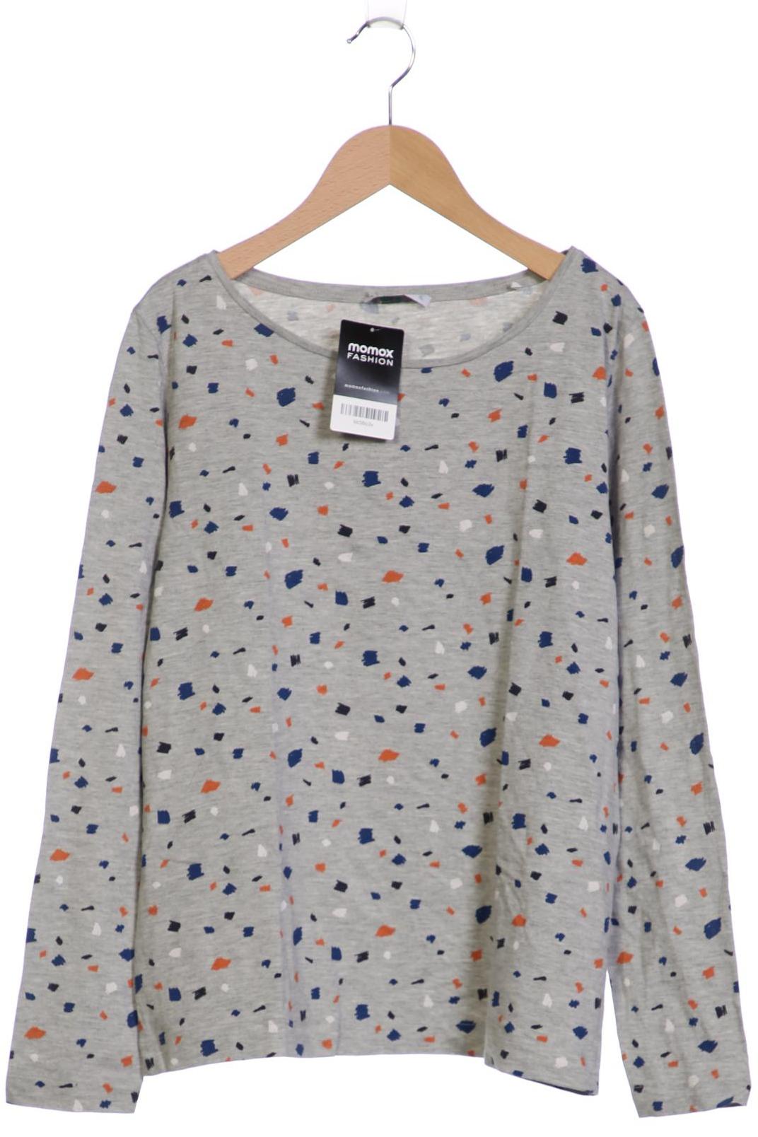 

edc by Esprit Damen Langarmshirt, grau, Gr. 44