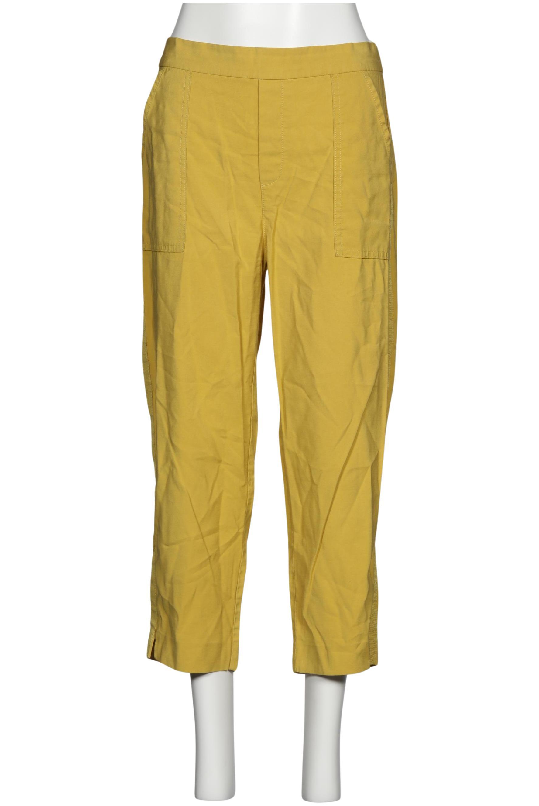 

edc by Esprit Damen Stoffhose, gelb, Gr. 36