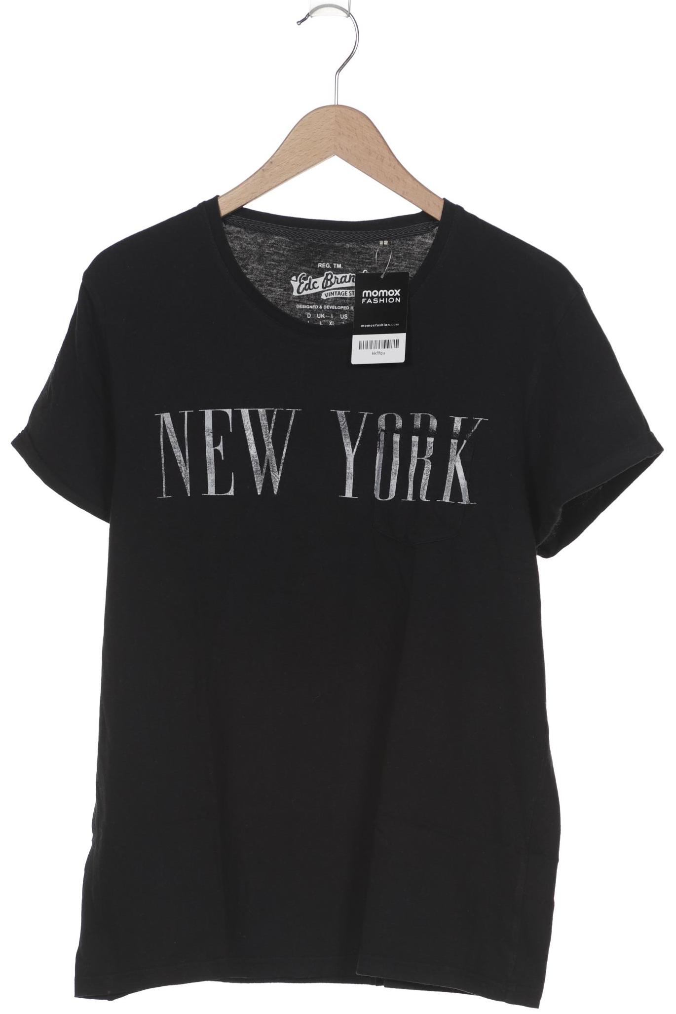 Thumbnail - edc by Esprit Herren T-Shirt, schwarz, Gr. 52