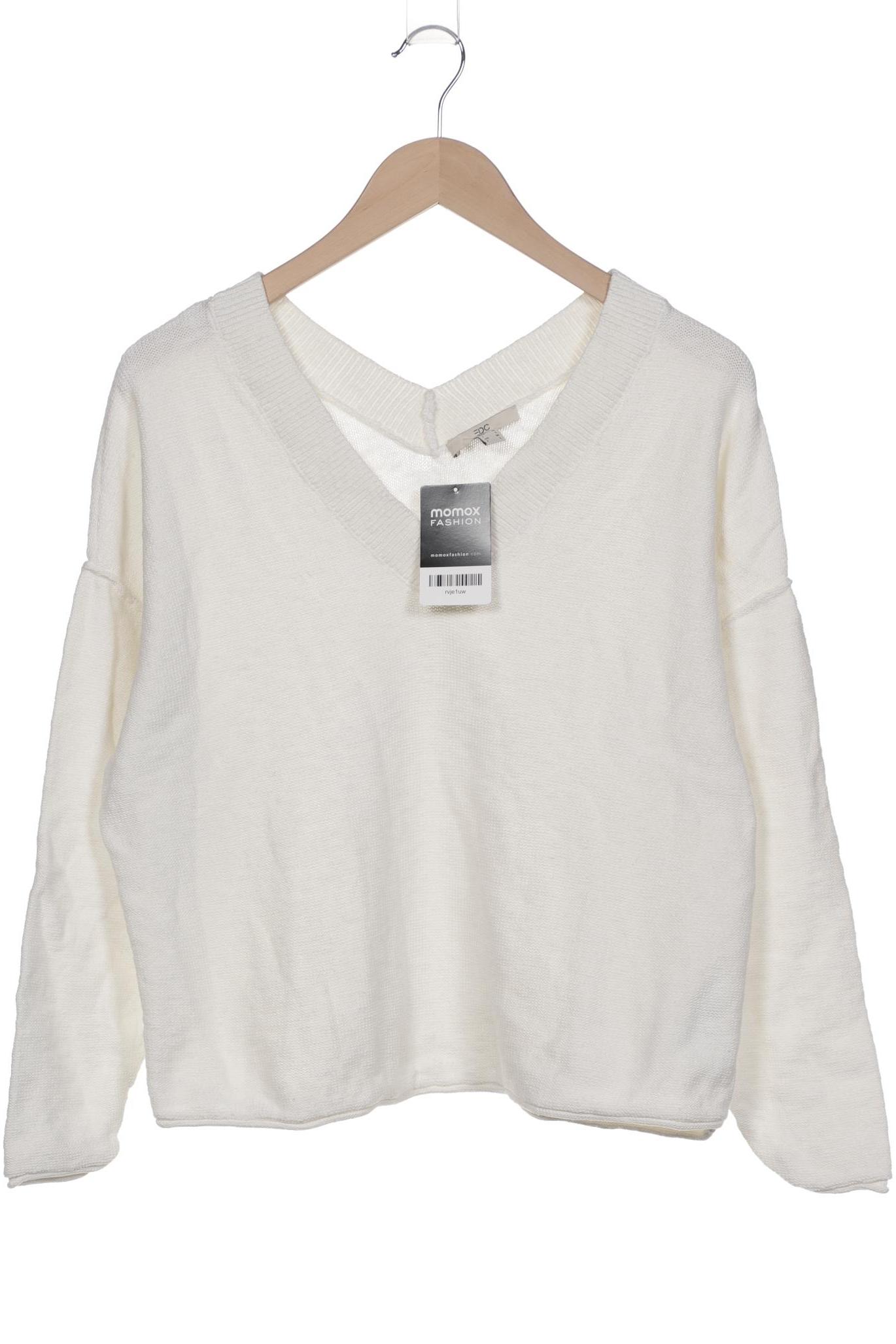 

edc by Esprit Damen Pullover, weiß, Gr. 38