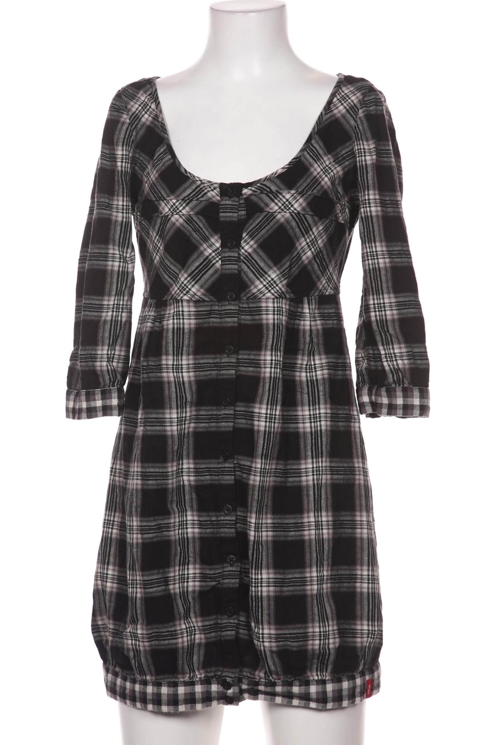 

edc by Esprit Damen Kleid, schwarz, Gr. 36