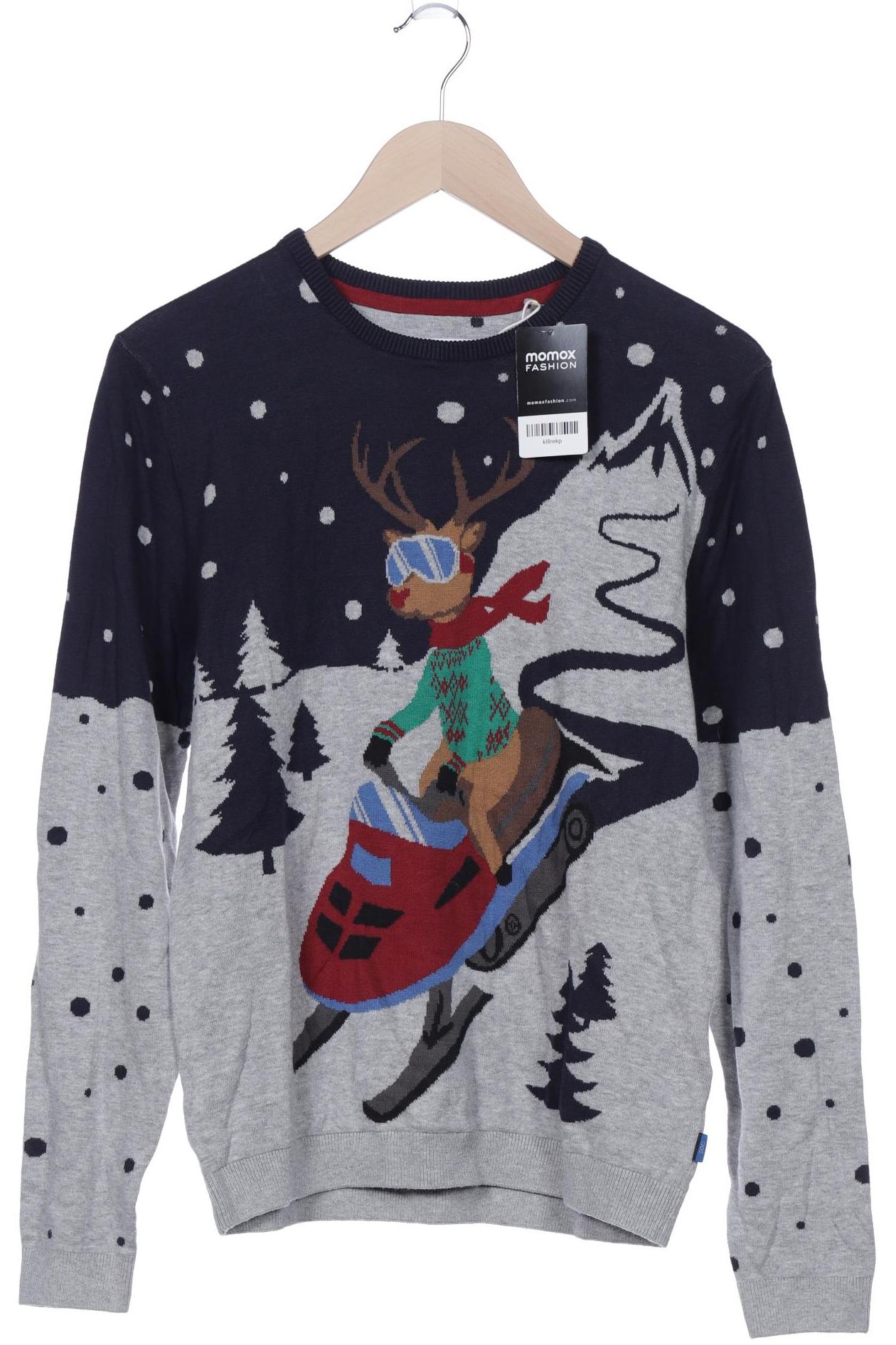 

edc by Esprit Herren Pullover, grau