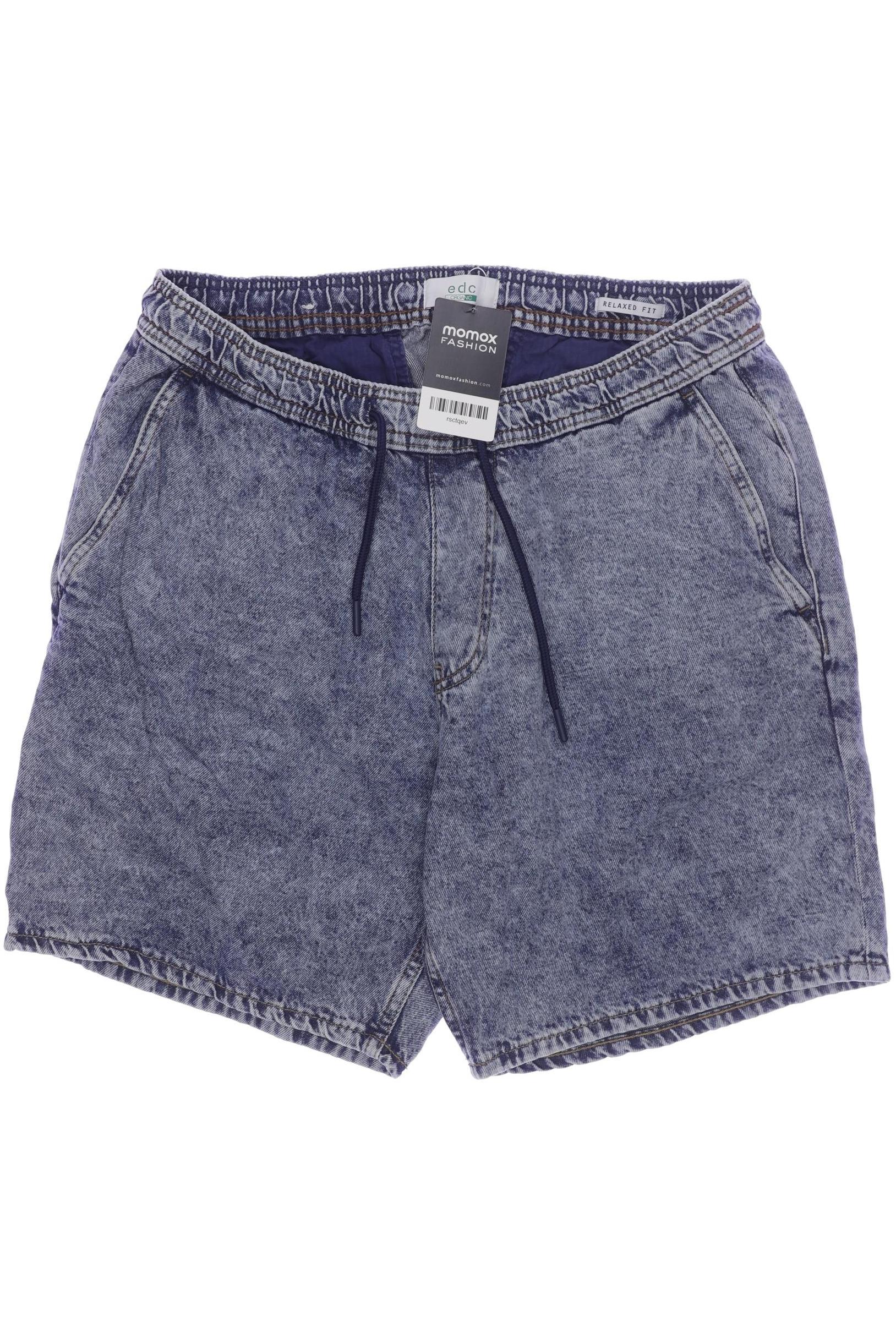 

edc by Esprit Herren Shorts, blau, Gr. 52