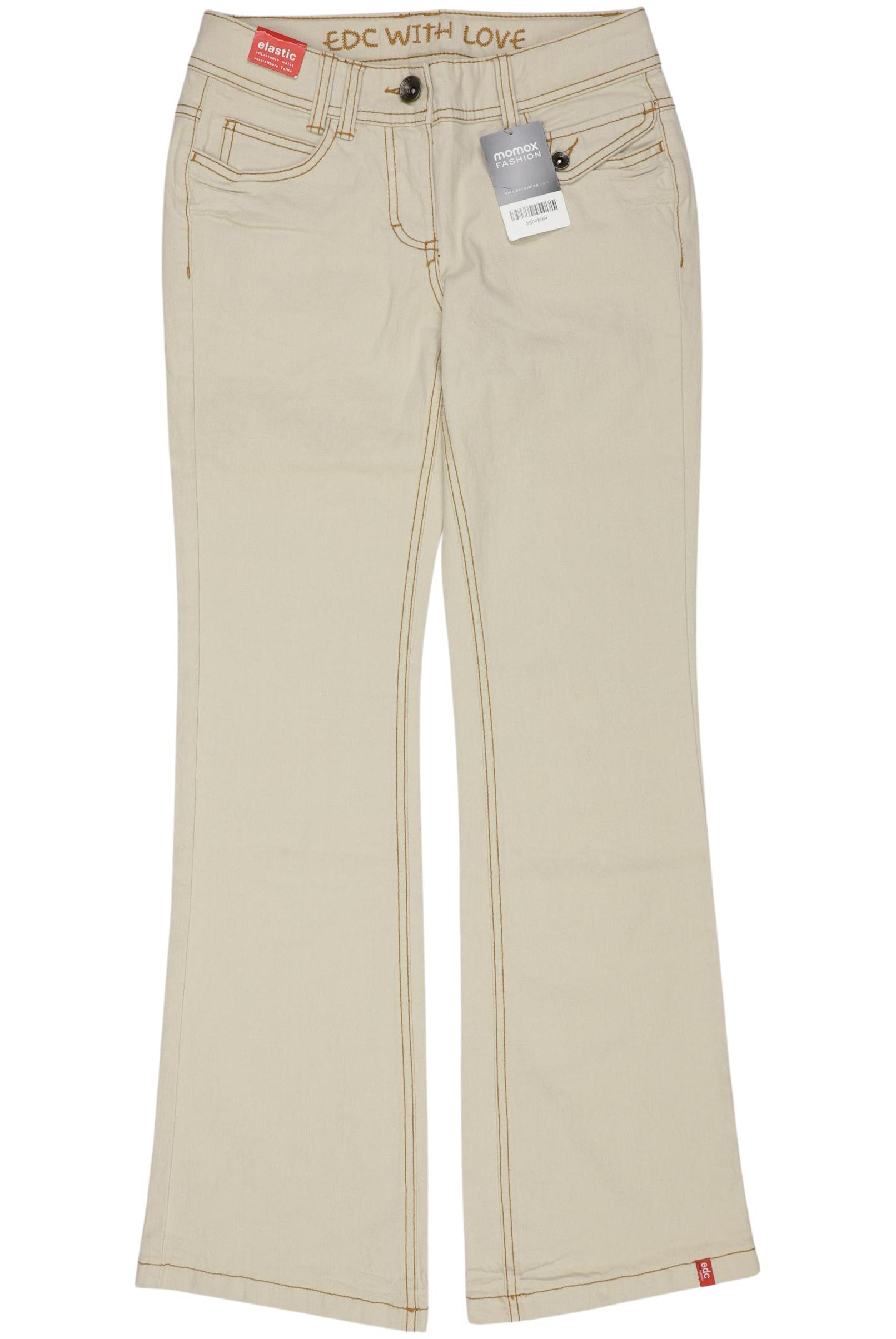 

edc by Esprit Mädchen Jeans, beige, Gr. 164
