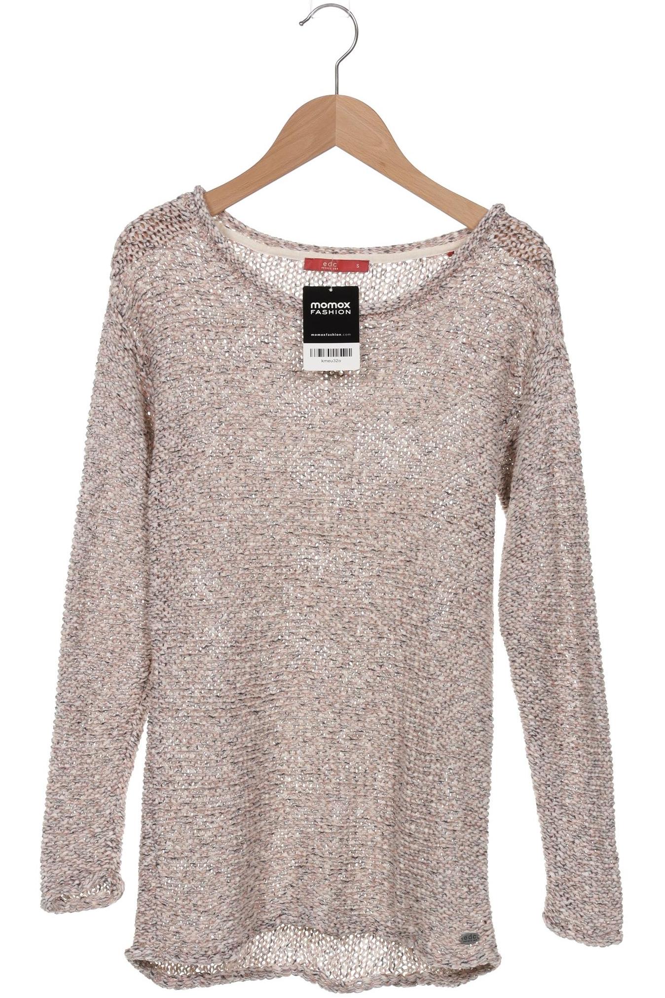 

edc by Esprit Damen Pullover, beige, Gr. 36