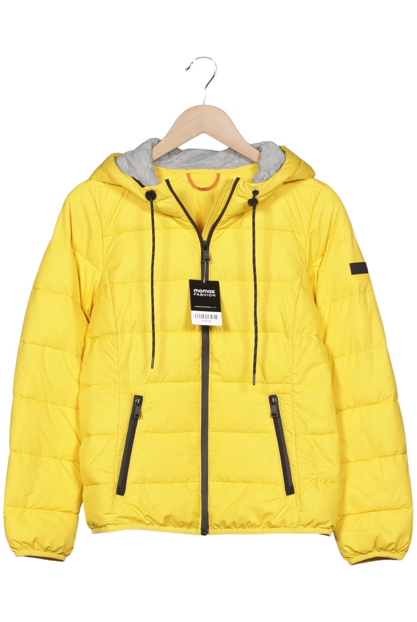 

edc by Esprit Damen Jacke, gelb, Gr. 34