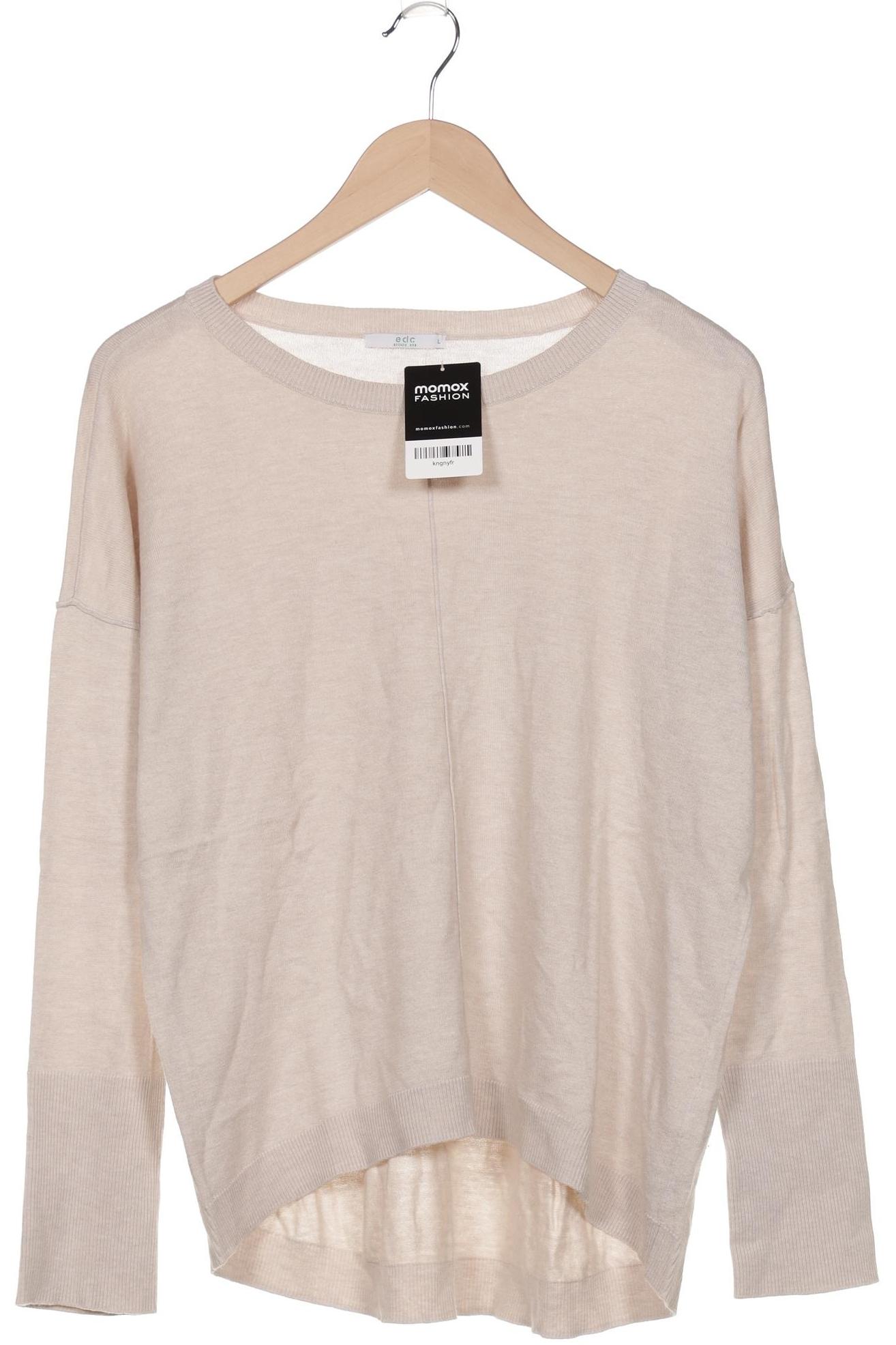 

edc by Esprit Damen Pullover, beige, Gr. 42