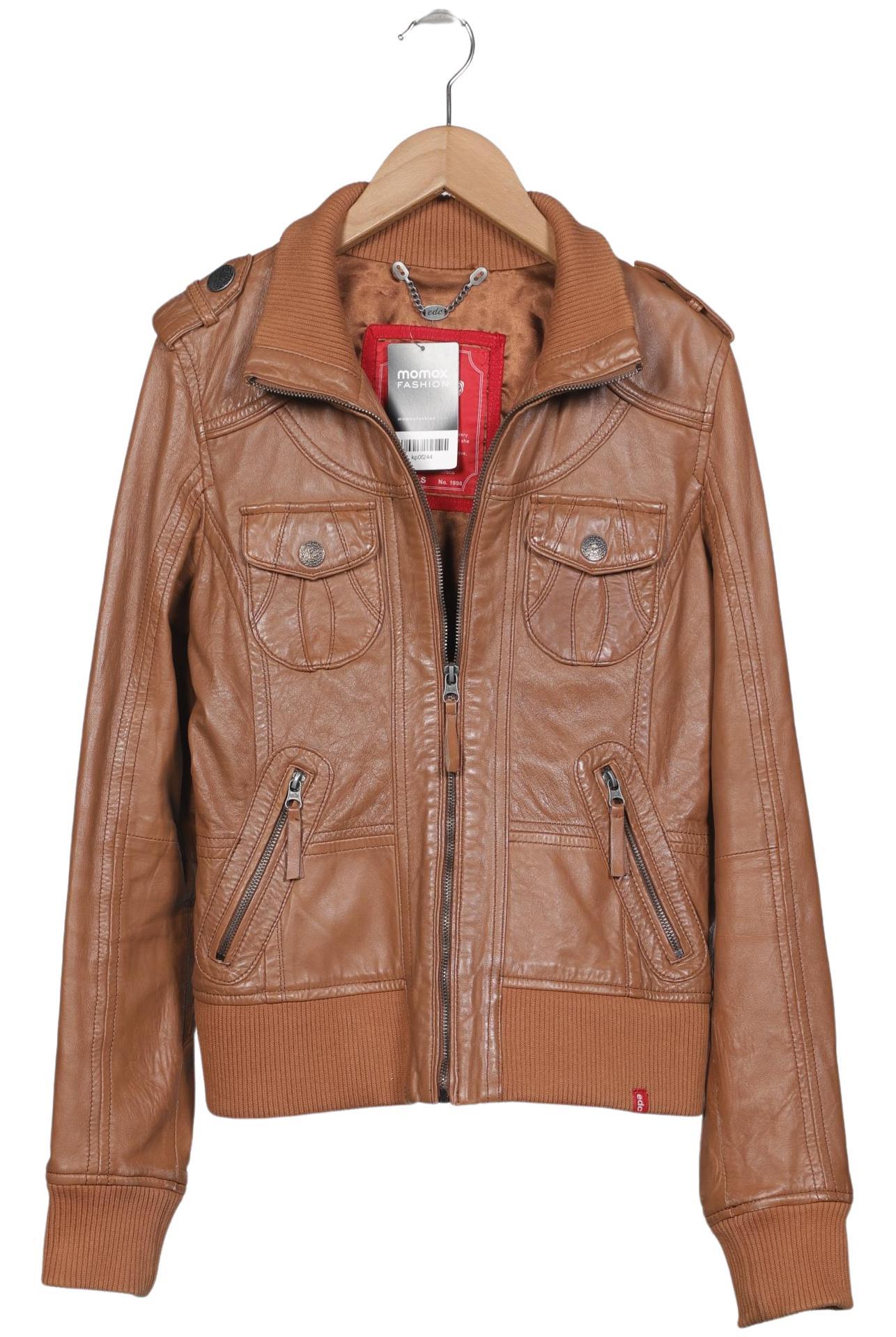 

edc by Esprit Damen Jacke, braun, Gr. 36