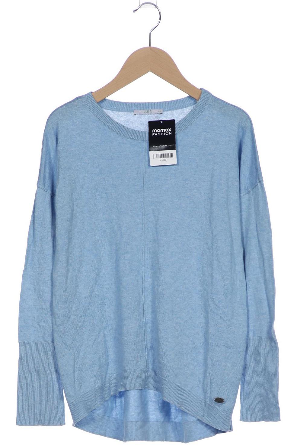 

edc by Esprit Damen Pullover, blau, Gr. 34