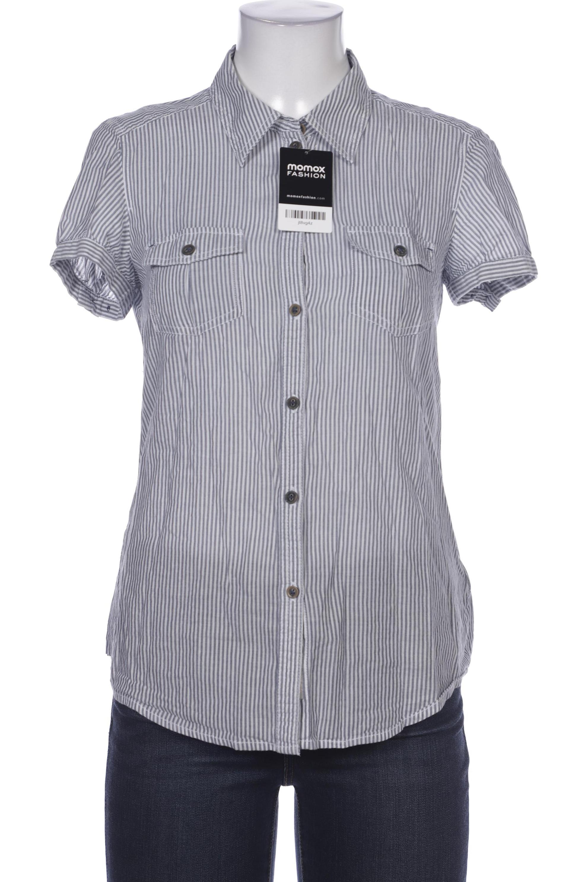 

edc by Esprit Damen Bluse, grau, Gr. 38