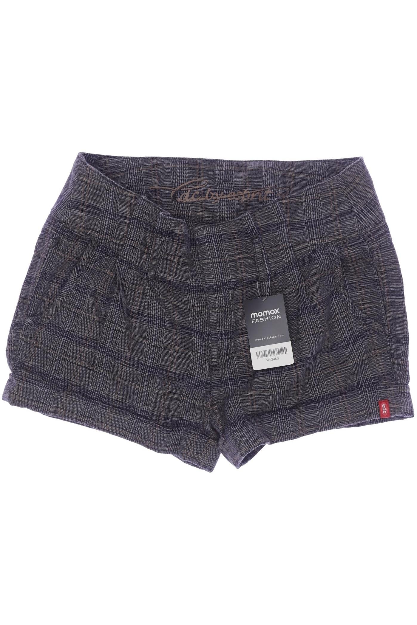 

edc by Esprit Damen Shorts, grau, Gr. 38