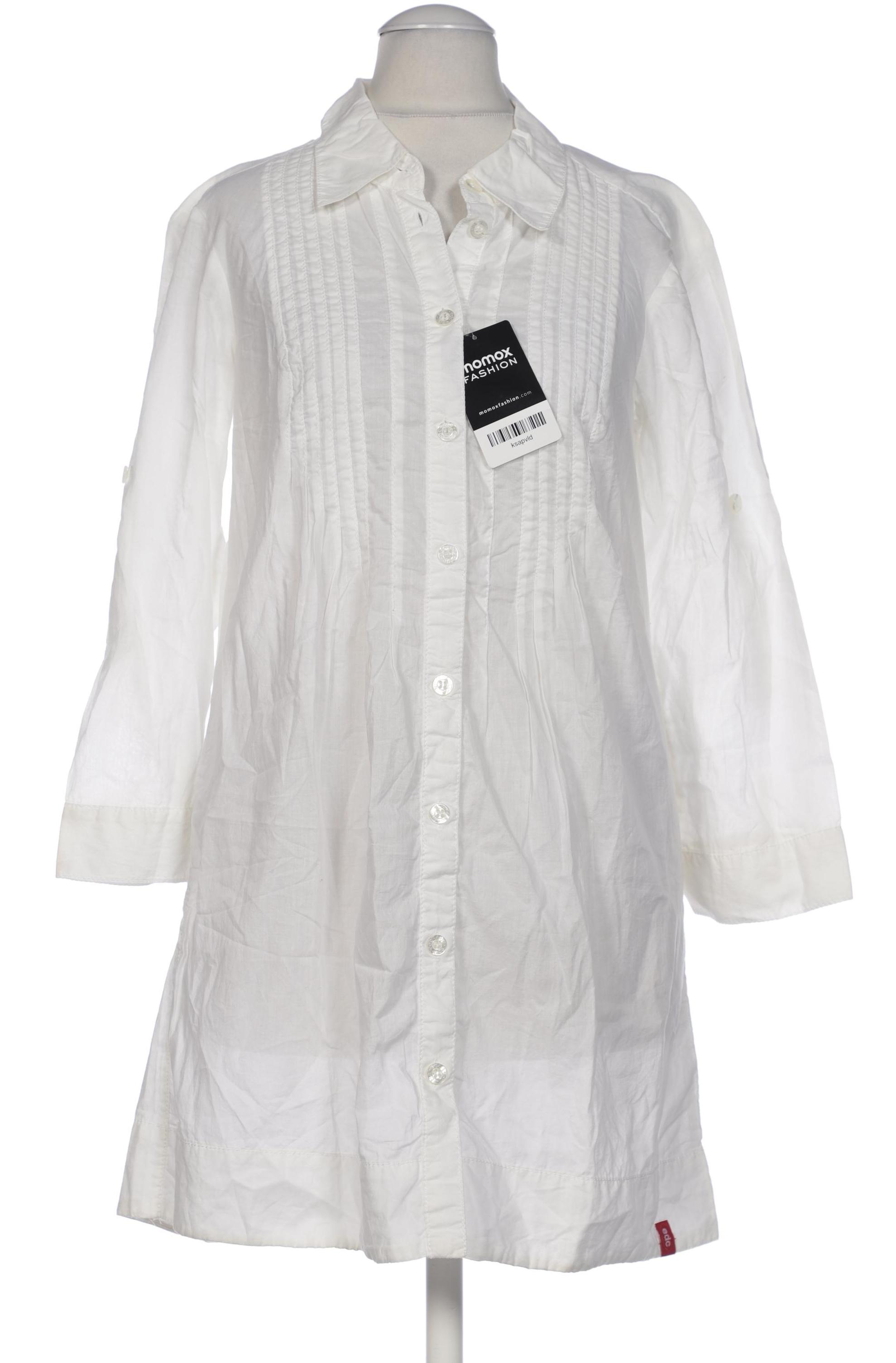 

edc by Esprit Damen Bluse, cremeweiß, Gr. 34