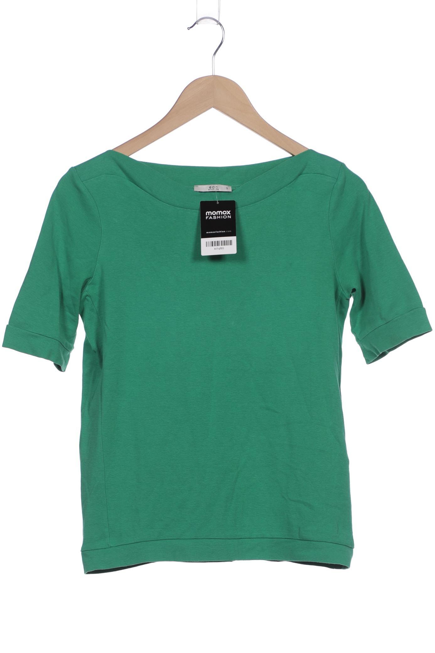 

edc by Esprit Damen T-Shirt, grün, Gr. 36