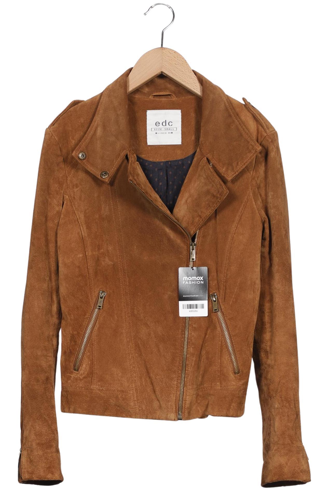 

edc by Esprit Damen Jacke, braun, Gr. 36