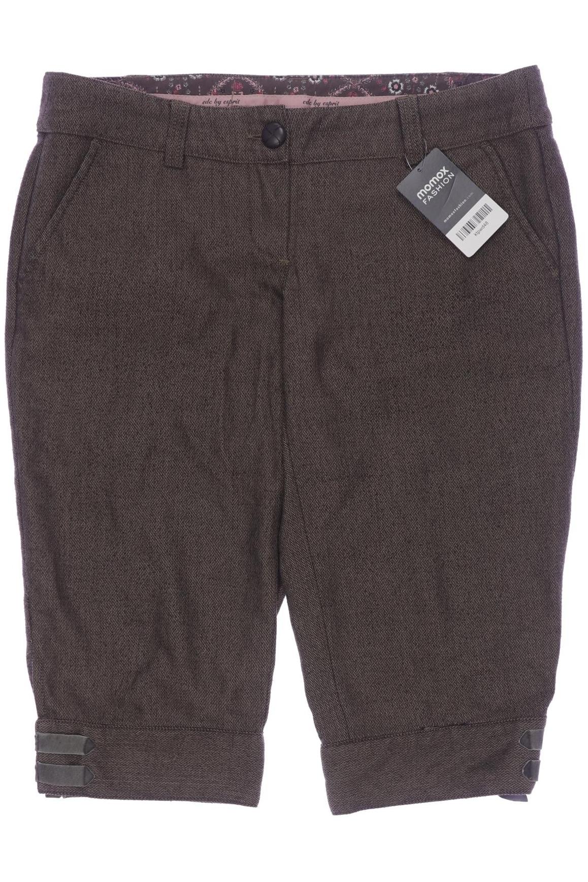 

edc by Esprit Damen Shorts, braun, Gr. 40