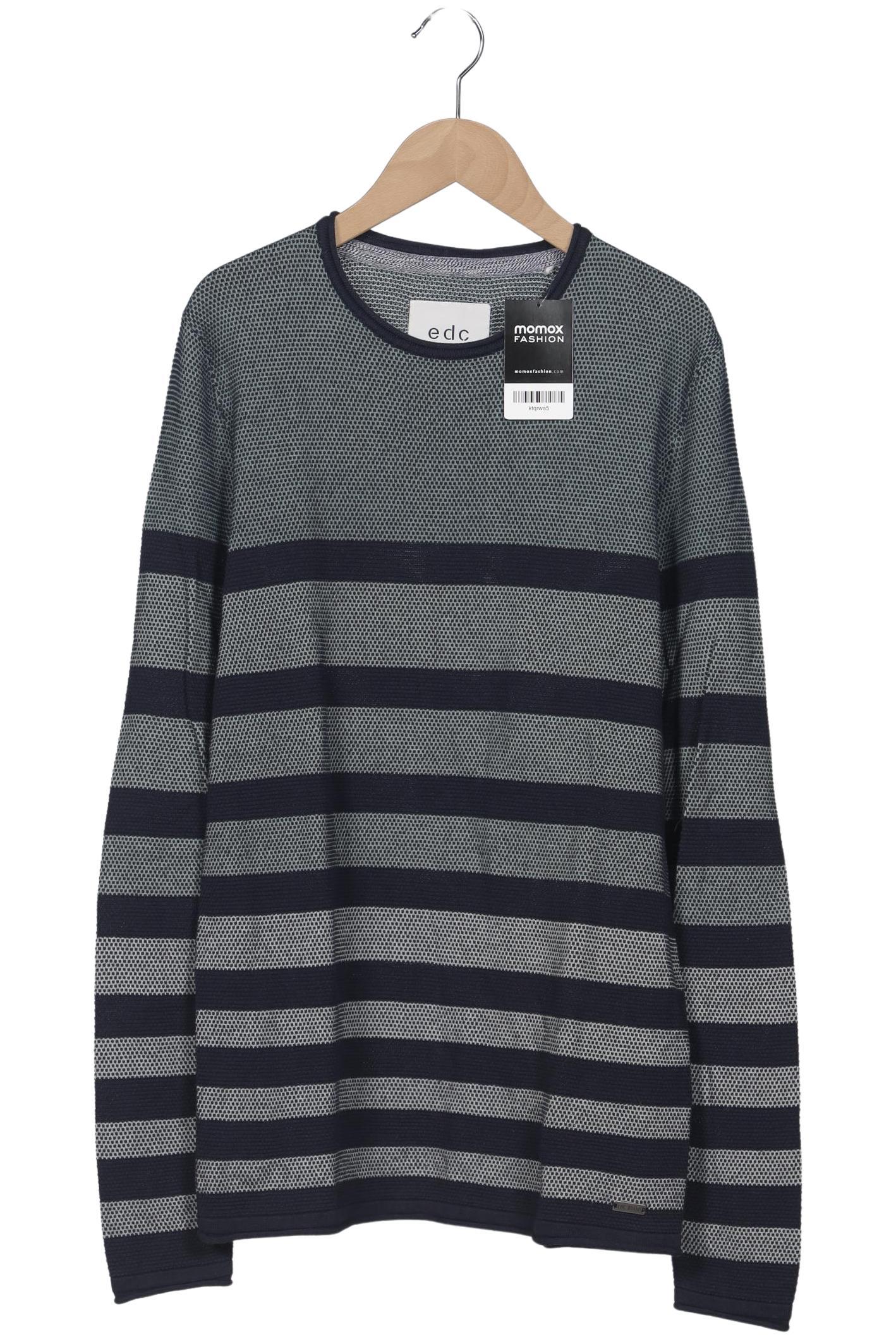 

edc by Esprit Herren Pullover, mehrfarbig, Gr. 48