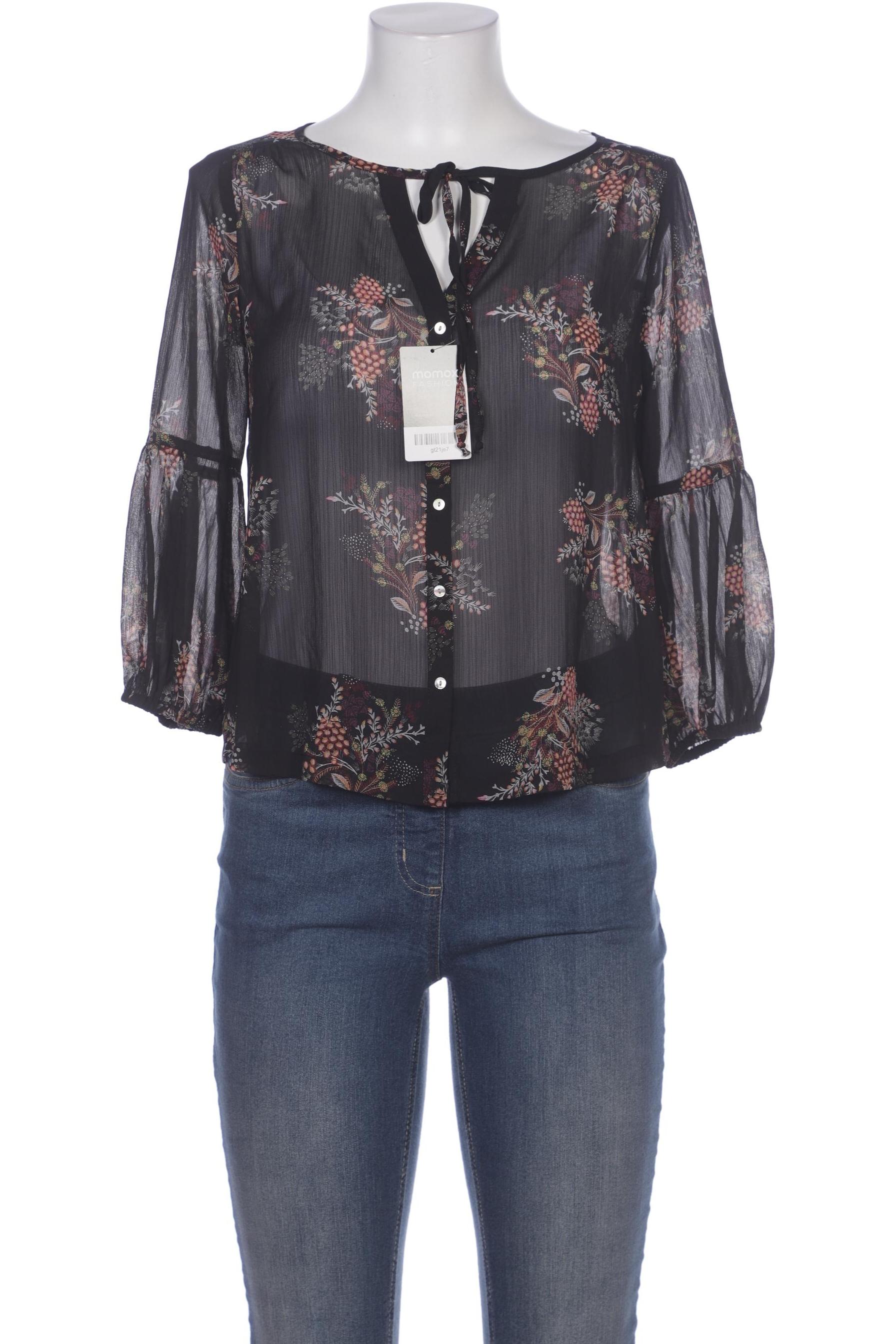 

edc by Esprit Damen Bluse, schwarz, Gr. 36