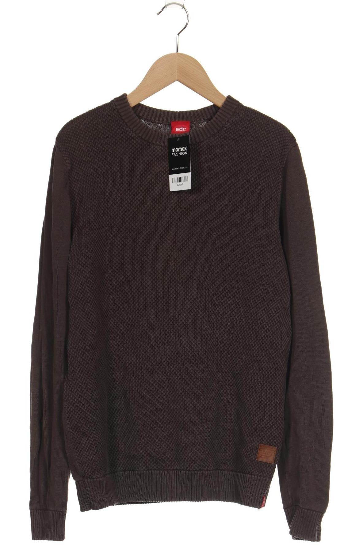 

edc by Esprit Damen Pullover, braun, Gr. 38