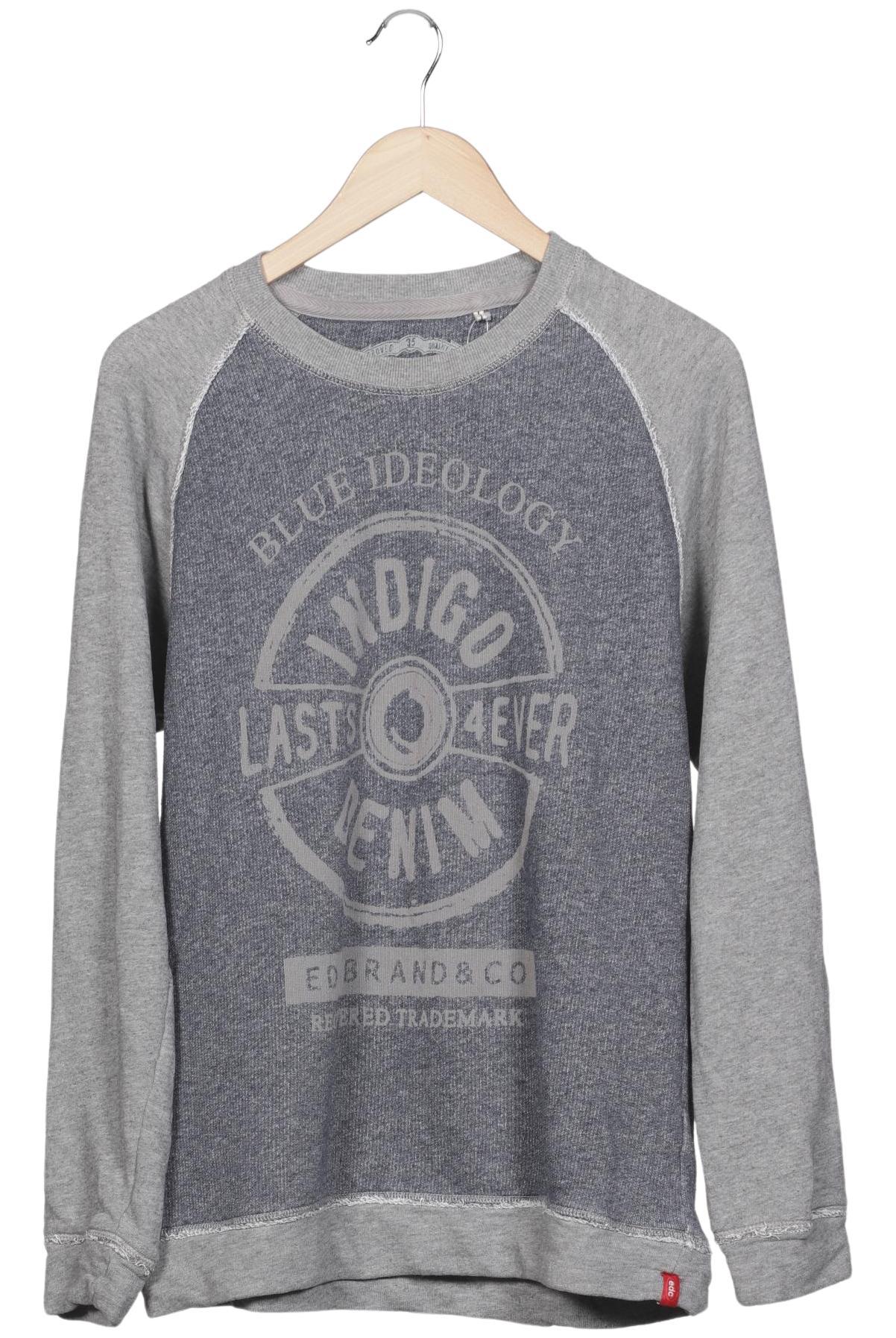 

edc by Esprit Herren Sweatshirt, grau, Gr. 54