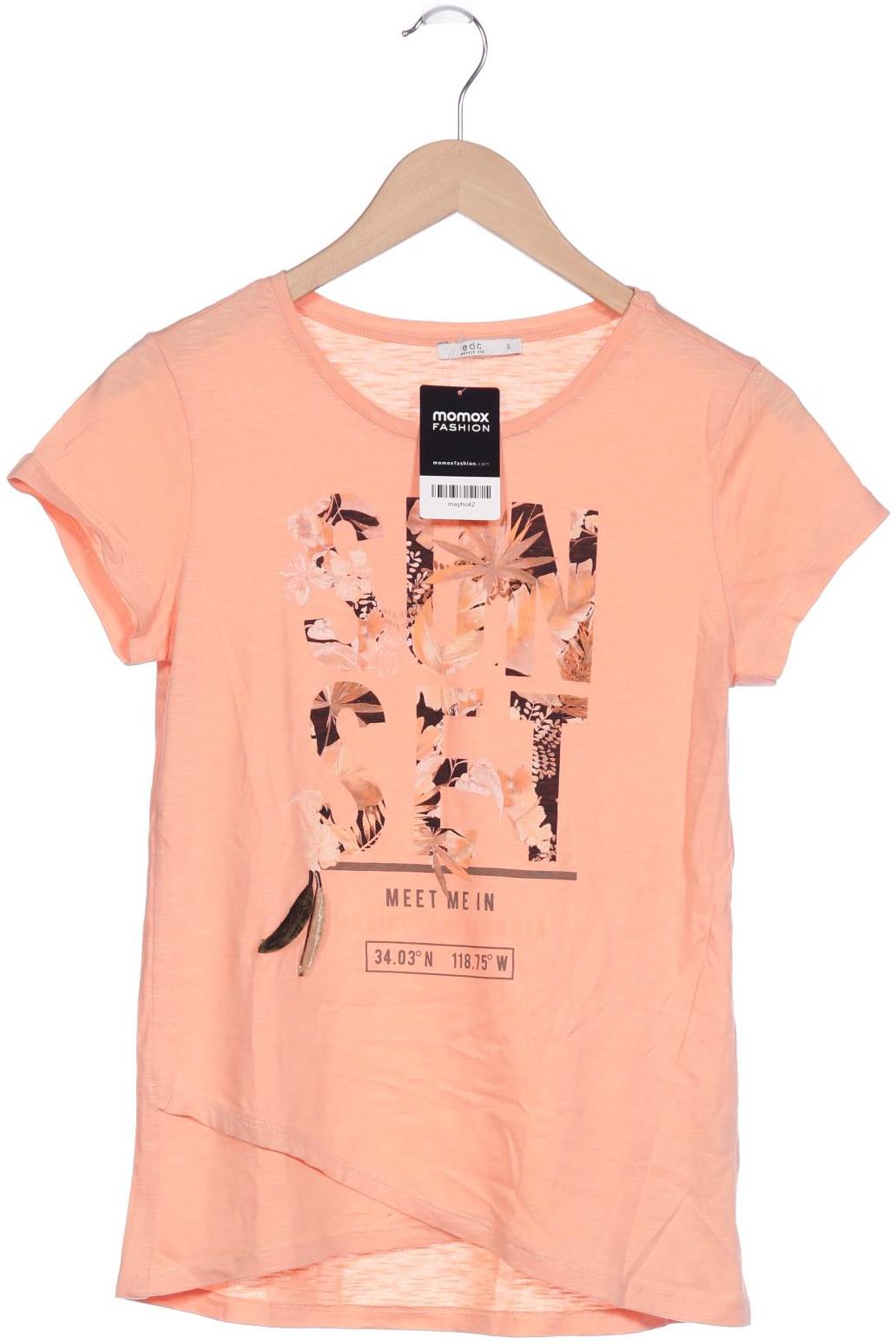 

edc by Esprit Damen T-Shirt, pink, Gr. 36
