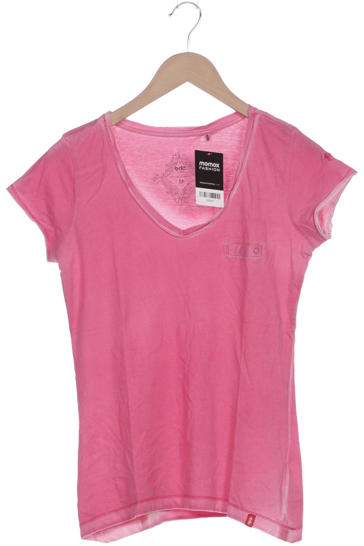

edc by Esprit Damen T-Shirt, pink, Gr. 38