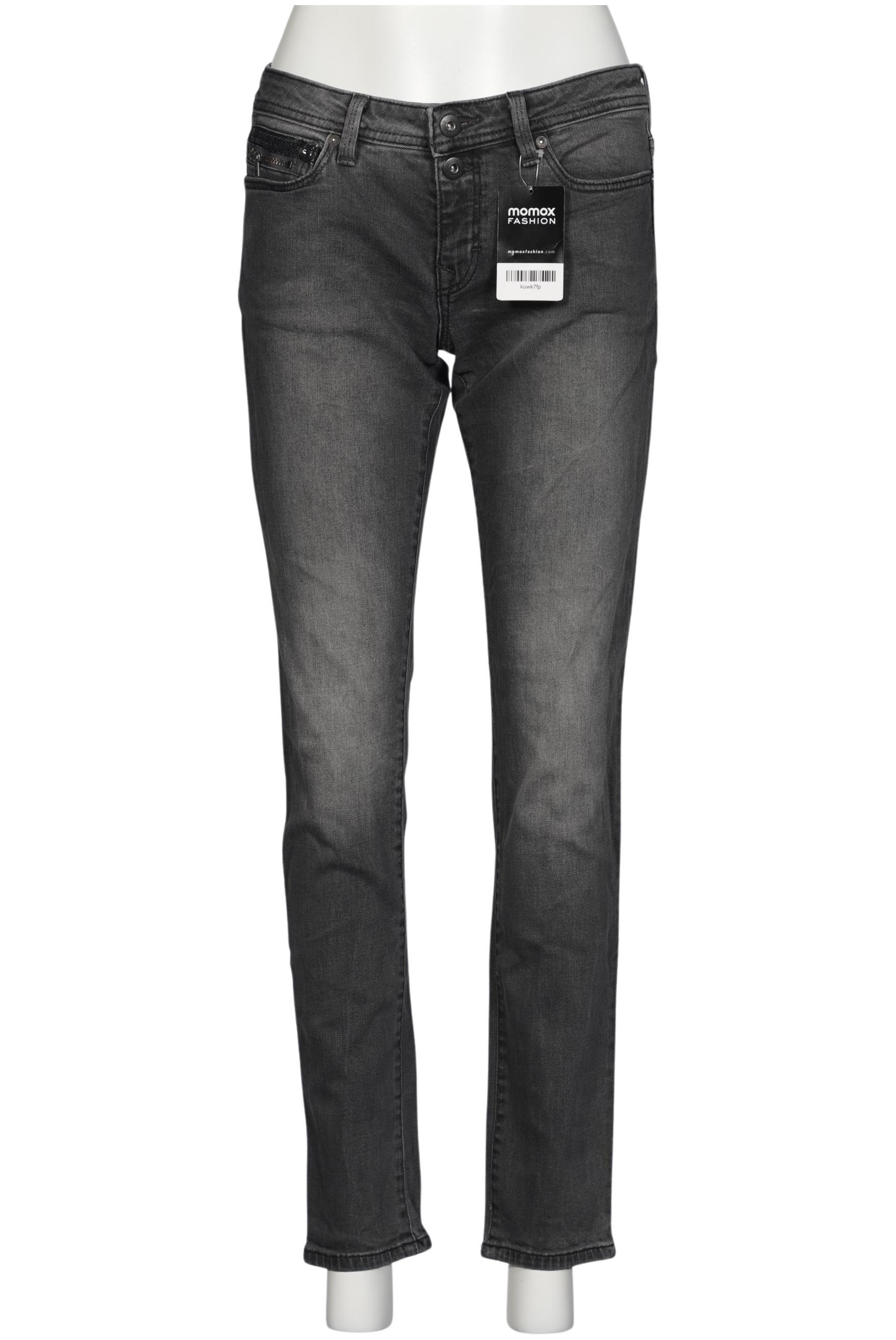 

edc by Esprit Damen Jeans, grau, Gr. 28