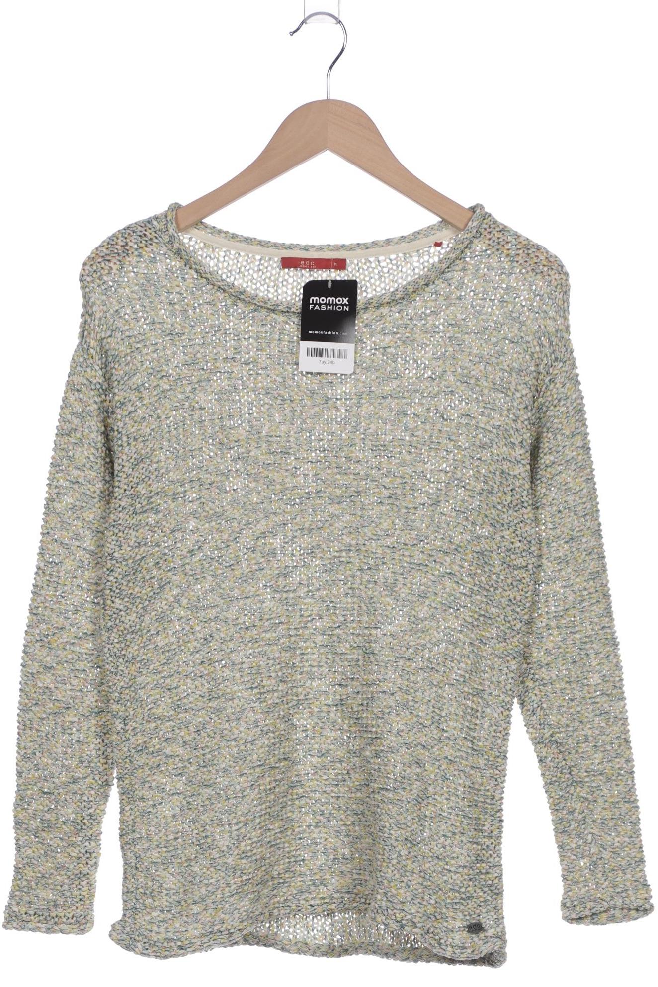 

edc by Esprit Damen Pullover, hellgrün, Gr. 38