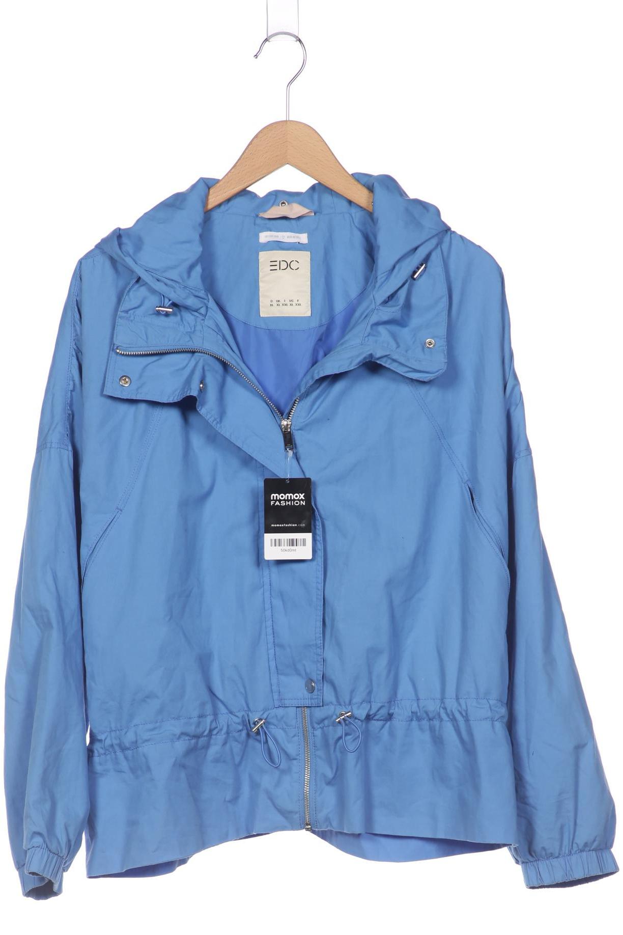 

edc by Esprit Damen Jacke, blau, Gr. 44