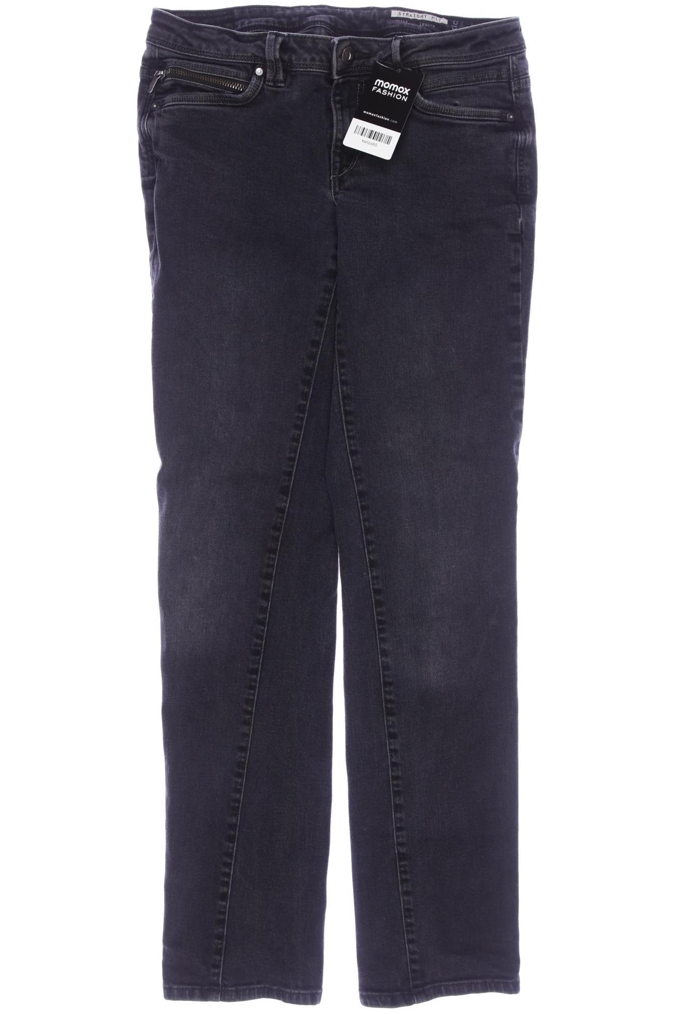 

edc by Esprit Damen Jeans, schwarz, Gr. 28