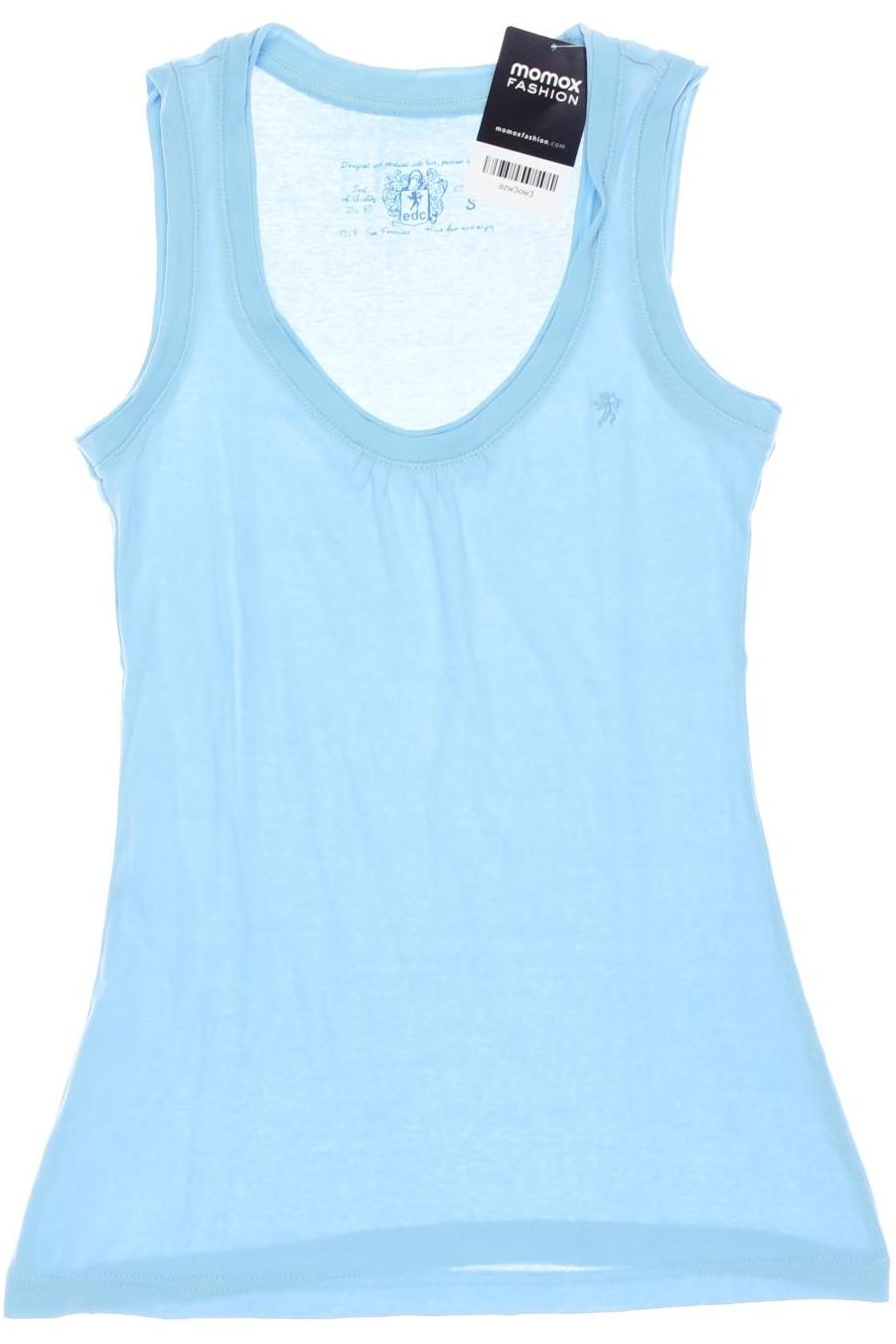 

edc by Esprit Damen Top, blau, Gr. 36