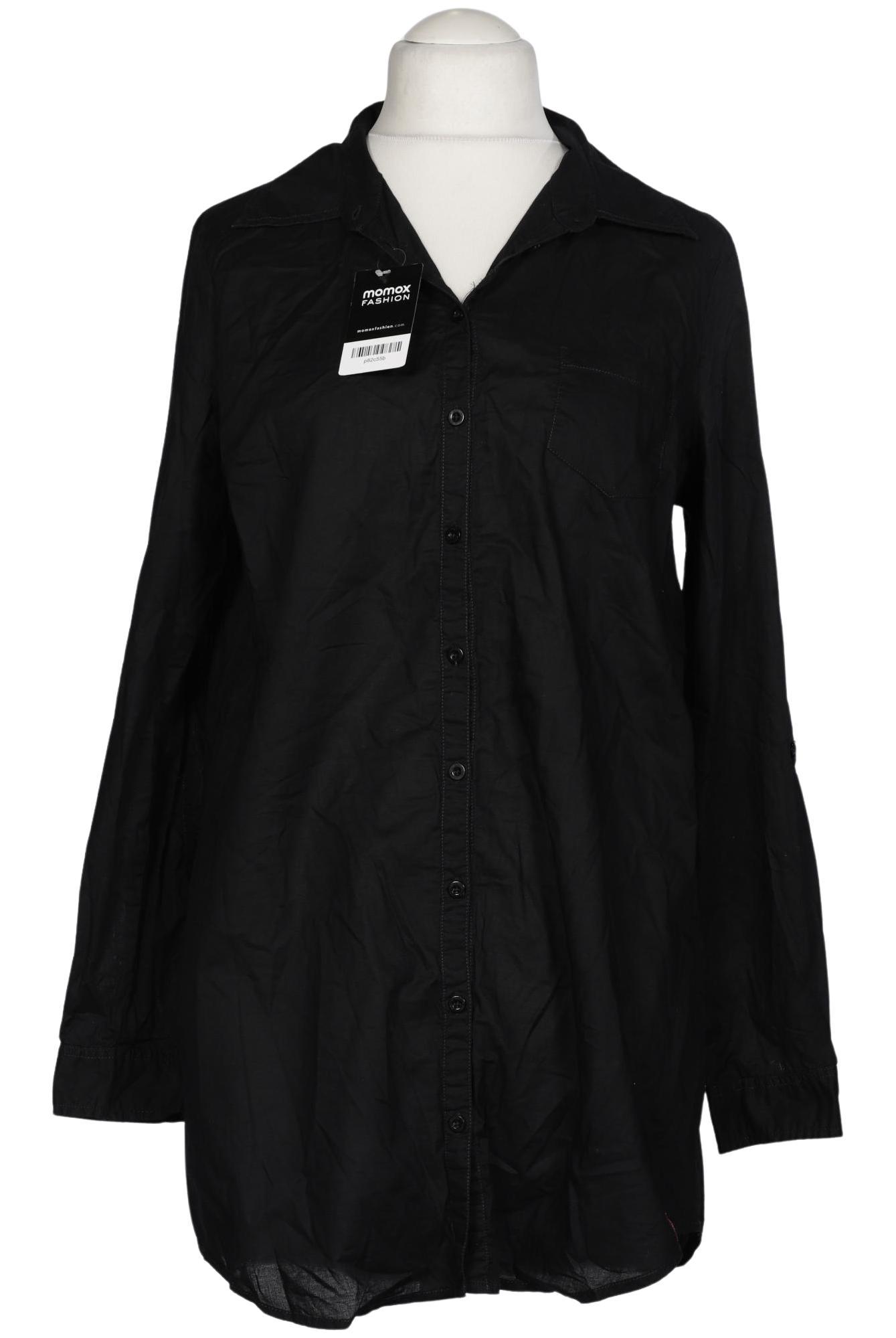 

edc by Esprit Damen Bluse, schwarz, Gr. 44