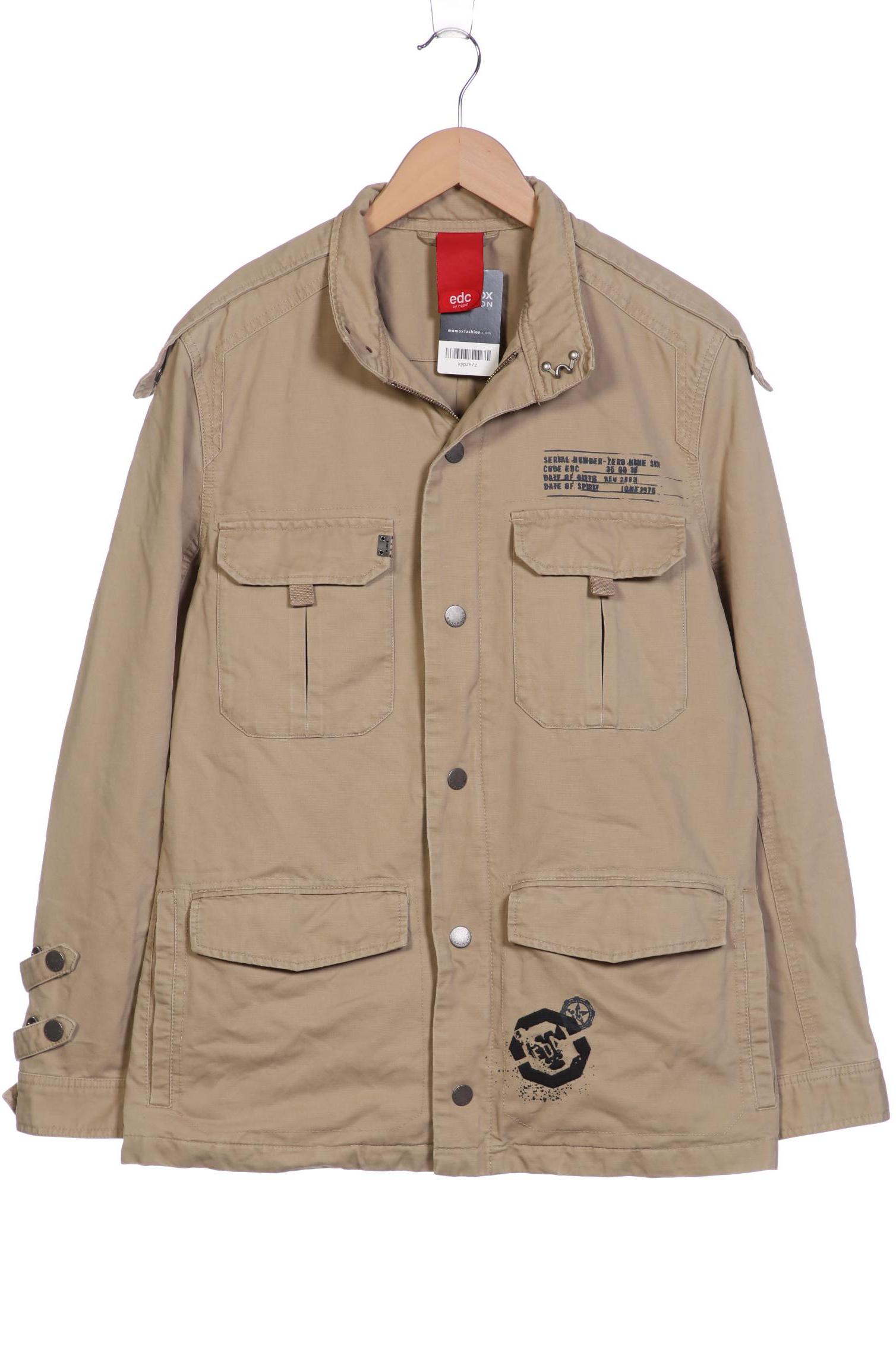 

edc by Esprit Herren Jacke, beige, Gr. 52